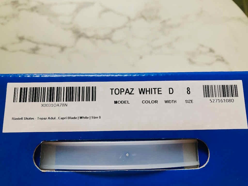Topaz Adult Ice Skates for Women and Men - Supportive, Comfortable, Moisture-Wicking Adult Ice Skates with Stainless Steel Eclipse Capri Blade customer photo 1