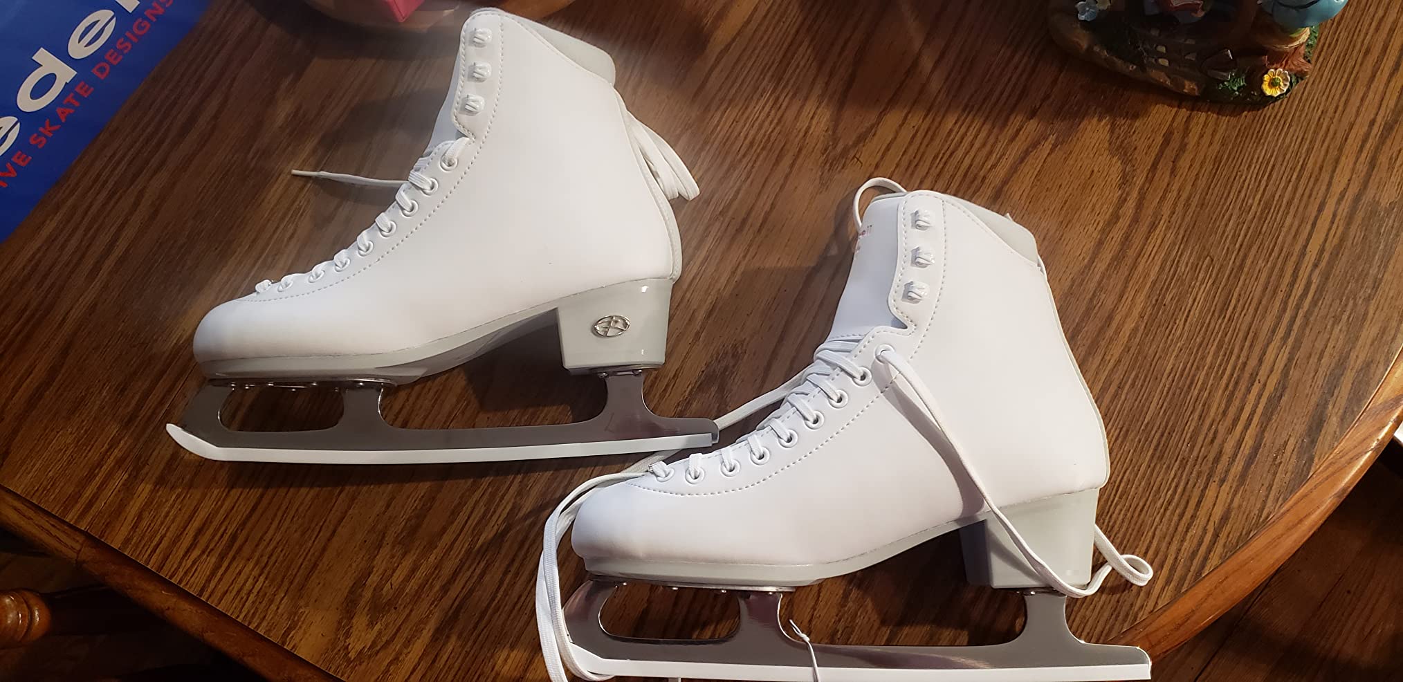 Riedell Ruby Adult Ice Skates for Women and Men - Figure Skates for Casual Skaters with Flexible Support, Ergonomic Toe and Lightweight Helios Outsole customer photo 1