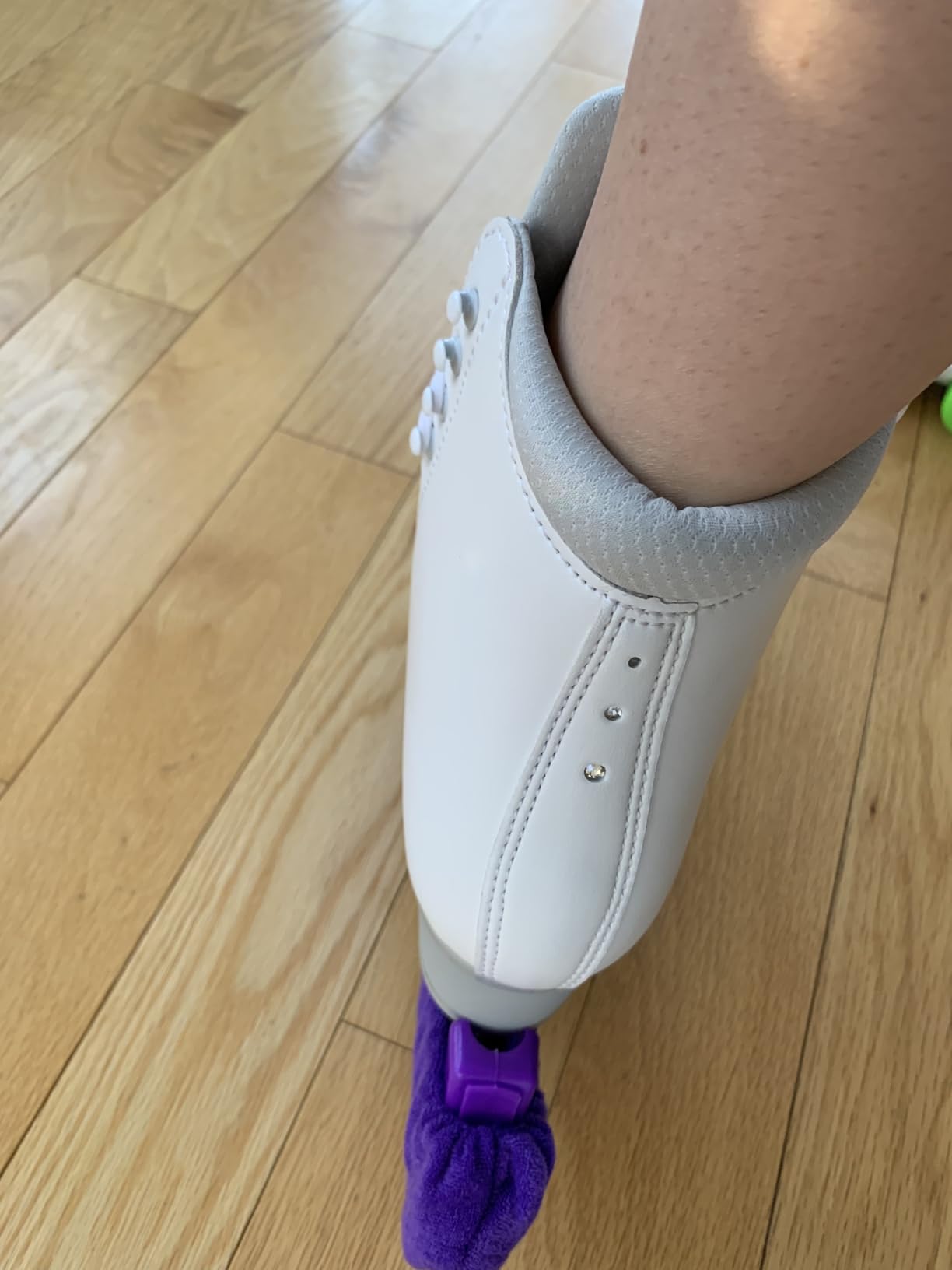 Riedell Crystal Adult Ice Skates - Competitive Figure Ice Skates customer photo 1