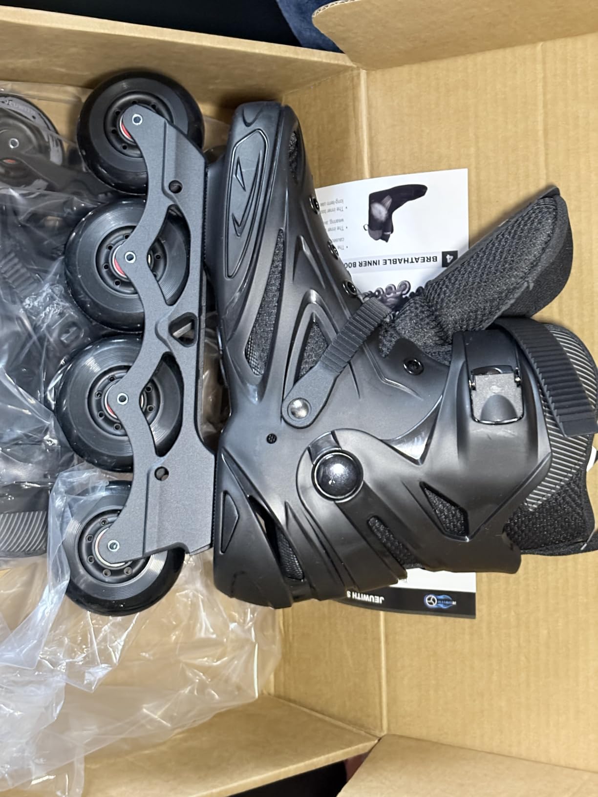 Inline Skates for Women Men, Outdoor Street Blades Roller Adult Male Female, Professional Fitness Roller Skates Blades for Unisex customer photo 1