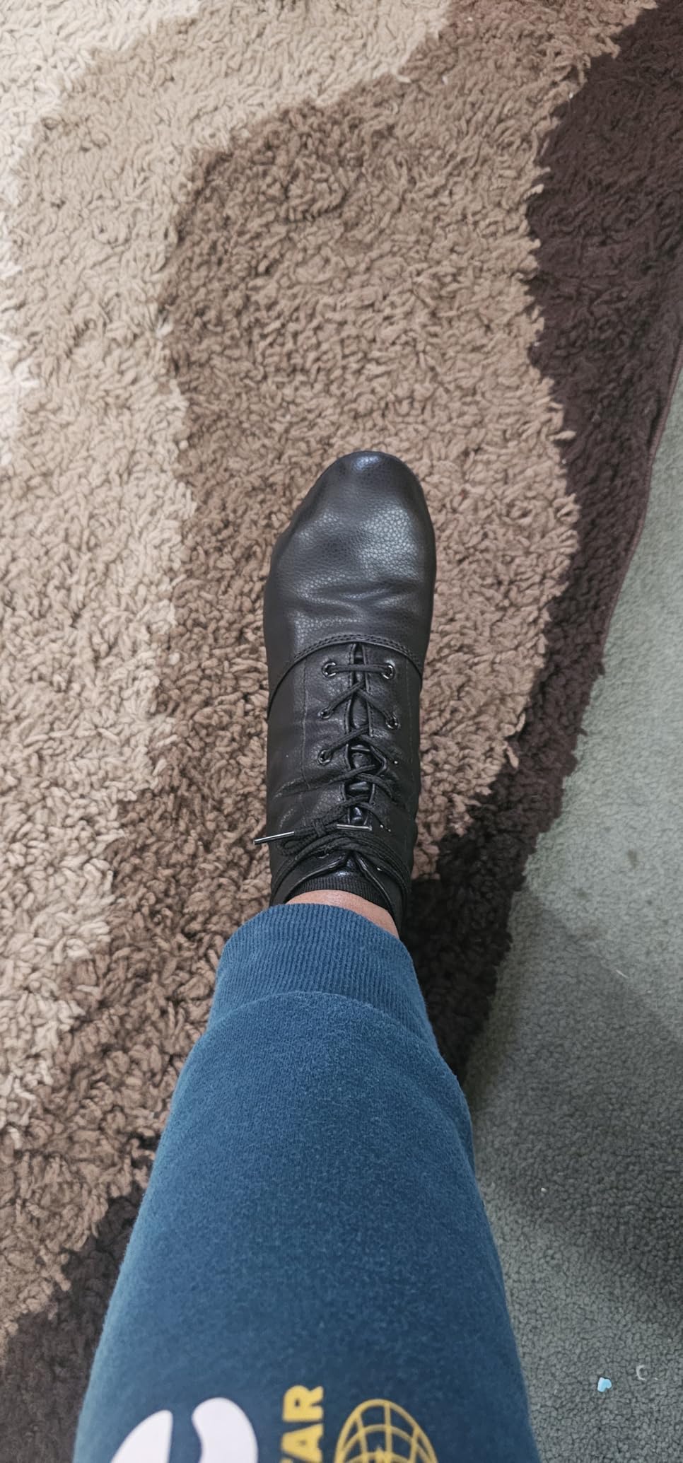 Lace Up Black Jazz Shoes Dance Boots for Women Girls Adult customer photo 2