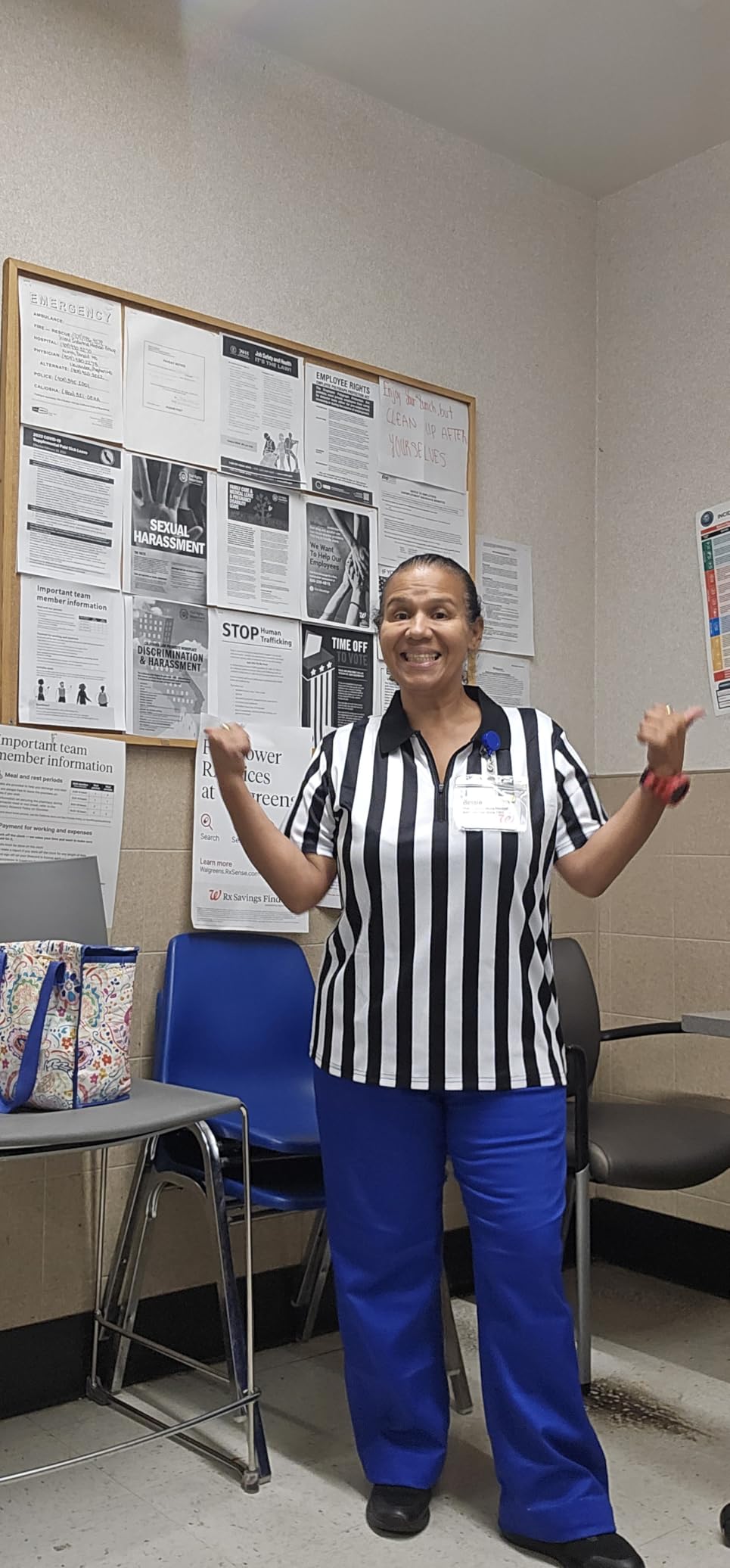 Women's Official Referee Shirt Black & White Stripe Ref Umpire Jersey Short Sleeve for Basketball Football Hockey customer photo 2