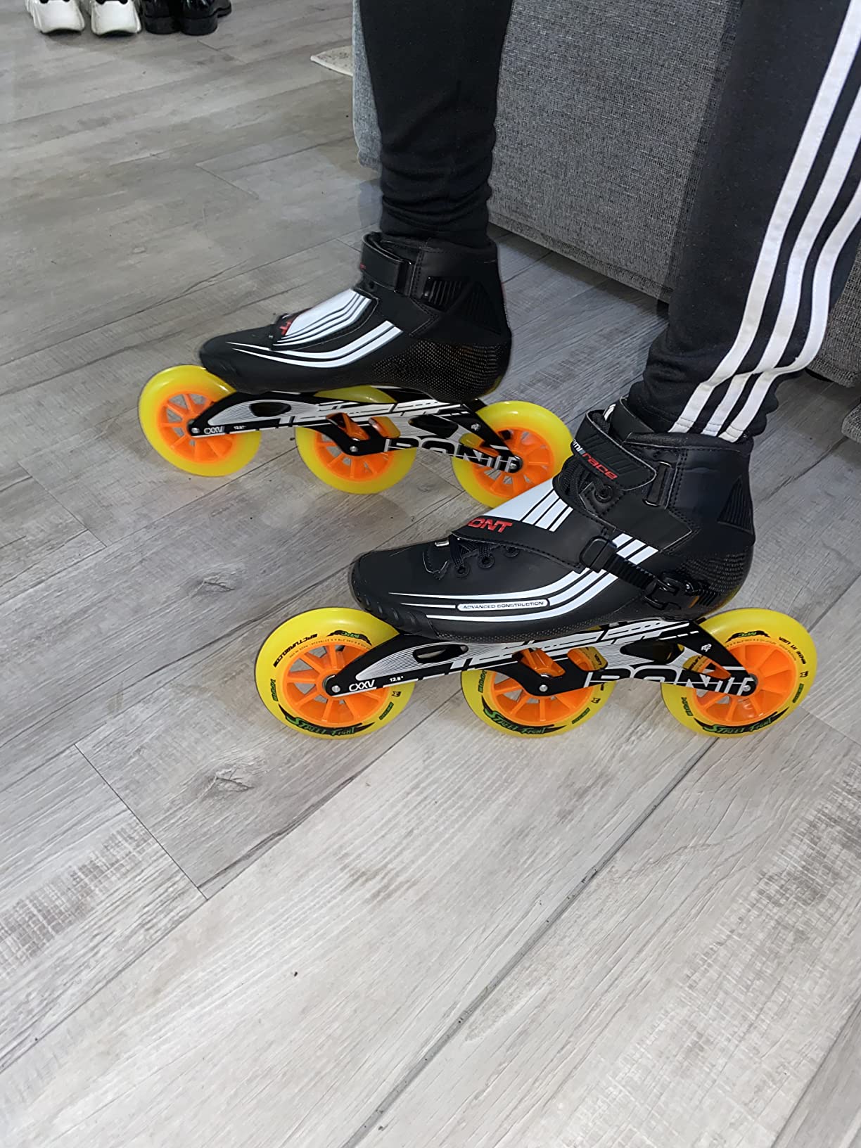 Bont 125mm Semi Race Inline Skates - Inline Speed Skating Racing - 3 Wheel Skates customer photo 1