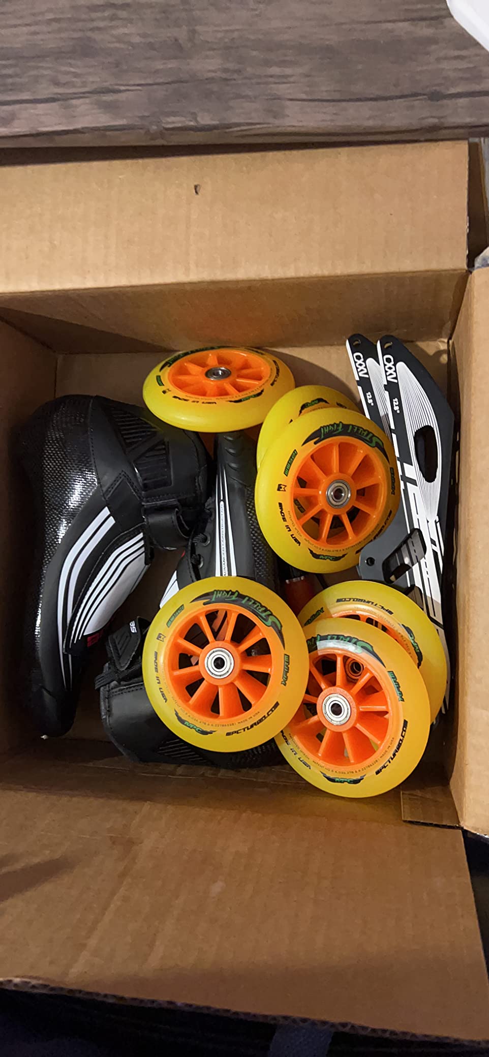Bont 125mm Semi Race Inline Skates - Inline Speed Skating Racing - 3 Wheel Skates customer photo 2