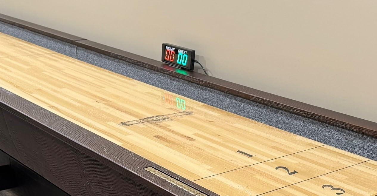 YZ LED Portable Digital Scoreboard, Tabletop Electronic Scoreboard with Remote, Score Keeper for Indoor Outdoor Games customer photo 1