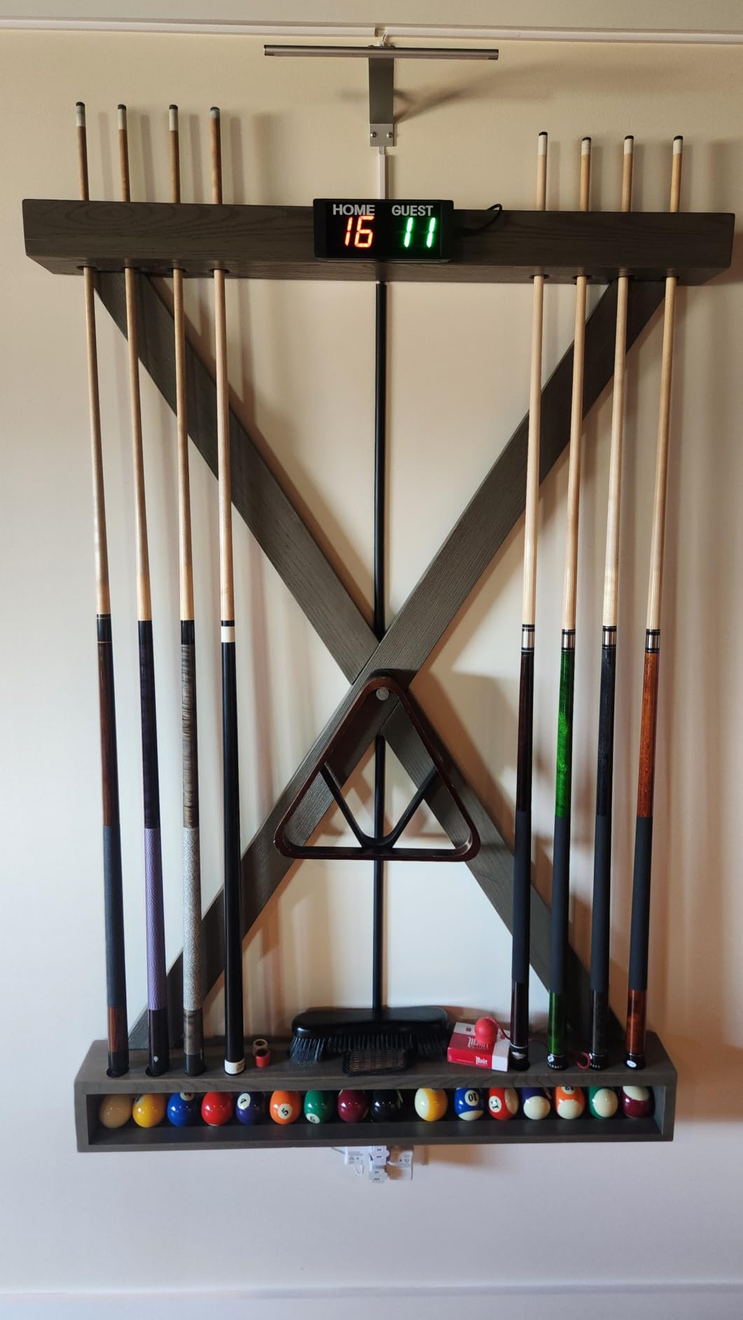 YZ LED Portable Digital Scoreboard, Tabletop Electronic Scoreboard with Remote, Score Keeper for Games Cornhole/Basketball/Ping Pong/Baseball/Tennis/Volleyball Indoor Outdoor customer photo 2