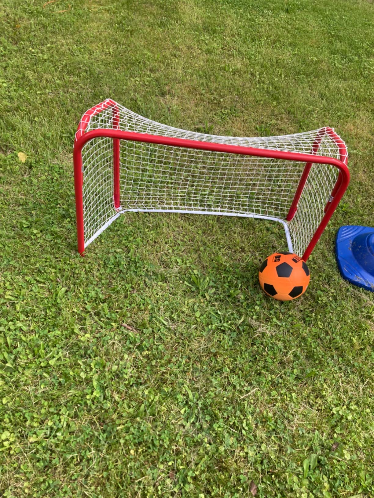 Franklin Sports Kids Mini Street Hockey Goal - Portable Folding Steel Floorball Goal - 36