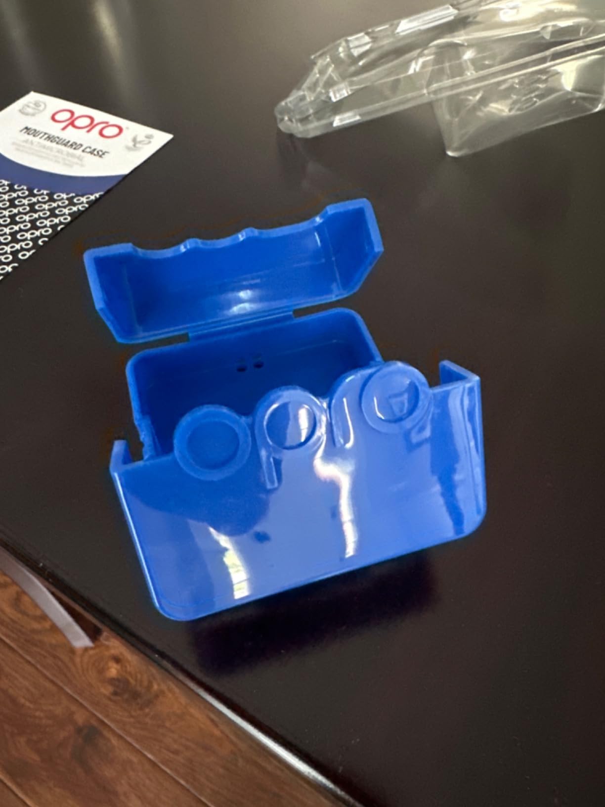 OPRO Protective Ventilated Mouth Guard Case, Can be Used as a Retainer Case, Ideal for Your Your Night Guard & Clear Aligners, Keeps Them Secure (Black) customer photo 2