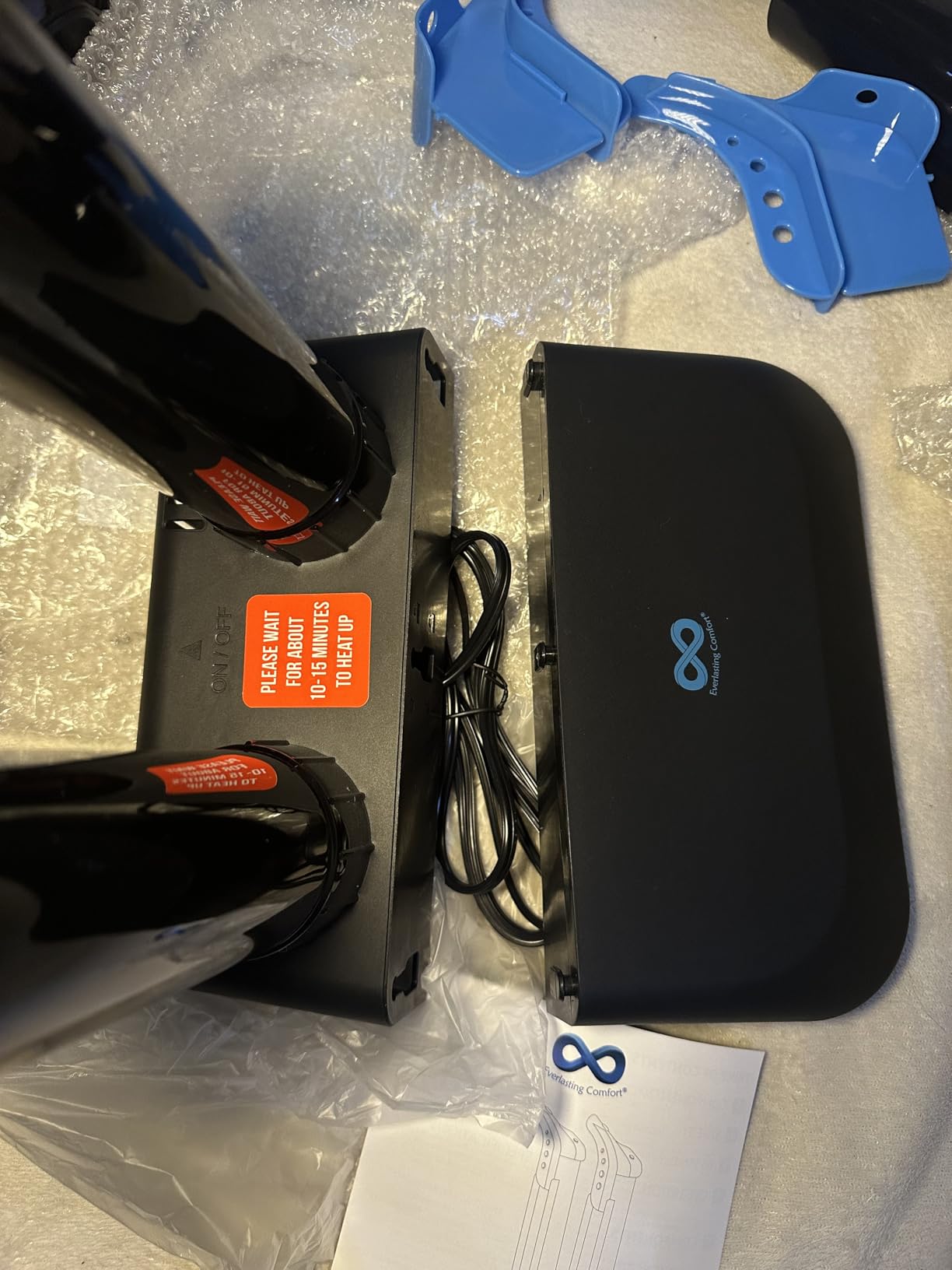 Everlasting Comfort Boot Dryer for Work Boots - Easy-to-Use, Silent & Energy-Efficient Boot Warmer and Shoe Dryer for Sneakers, Electric Fanless Convection Design to Reduce Odor (1 Pair) customer photo 2