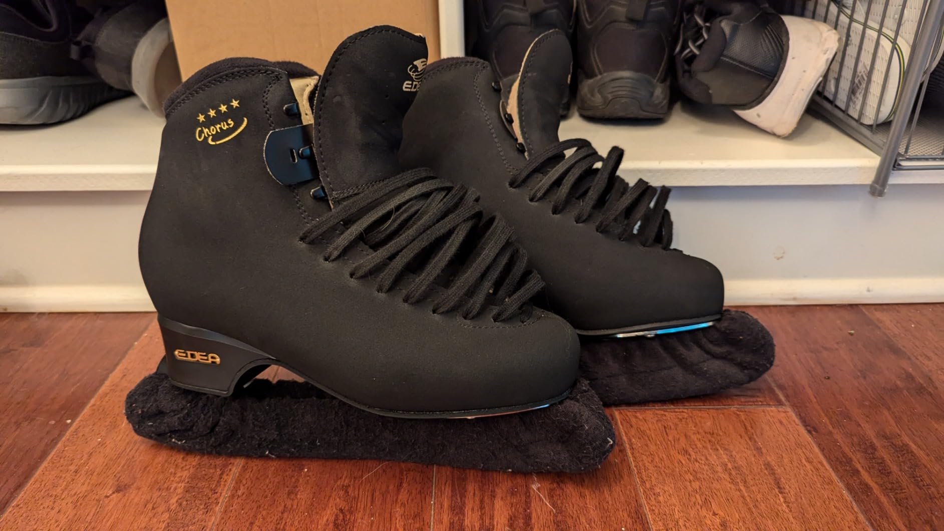 SkatingSpirit Skate Boot Covers for Roller Skating Figure Skating Easy-on Easy-Off Youth and Adult (1 Pair) customer photo 1