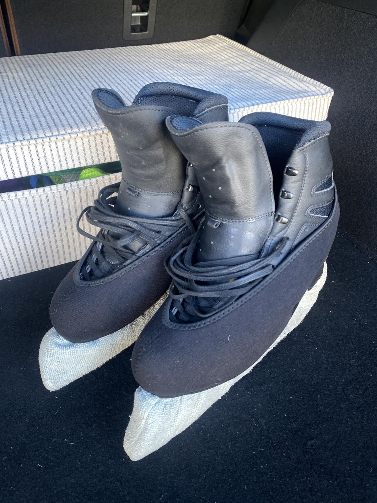 SkatingSpirit Skate Boot Covers for Roller Skating Figure Skating Easy-on Easy-Off Youth and Adult (1 Pair) customer photo 2