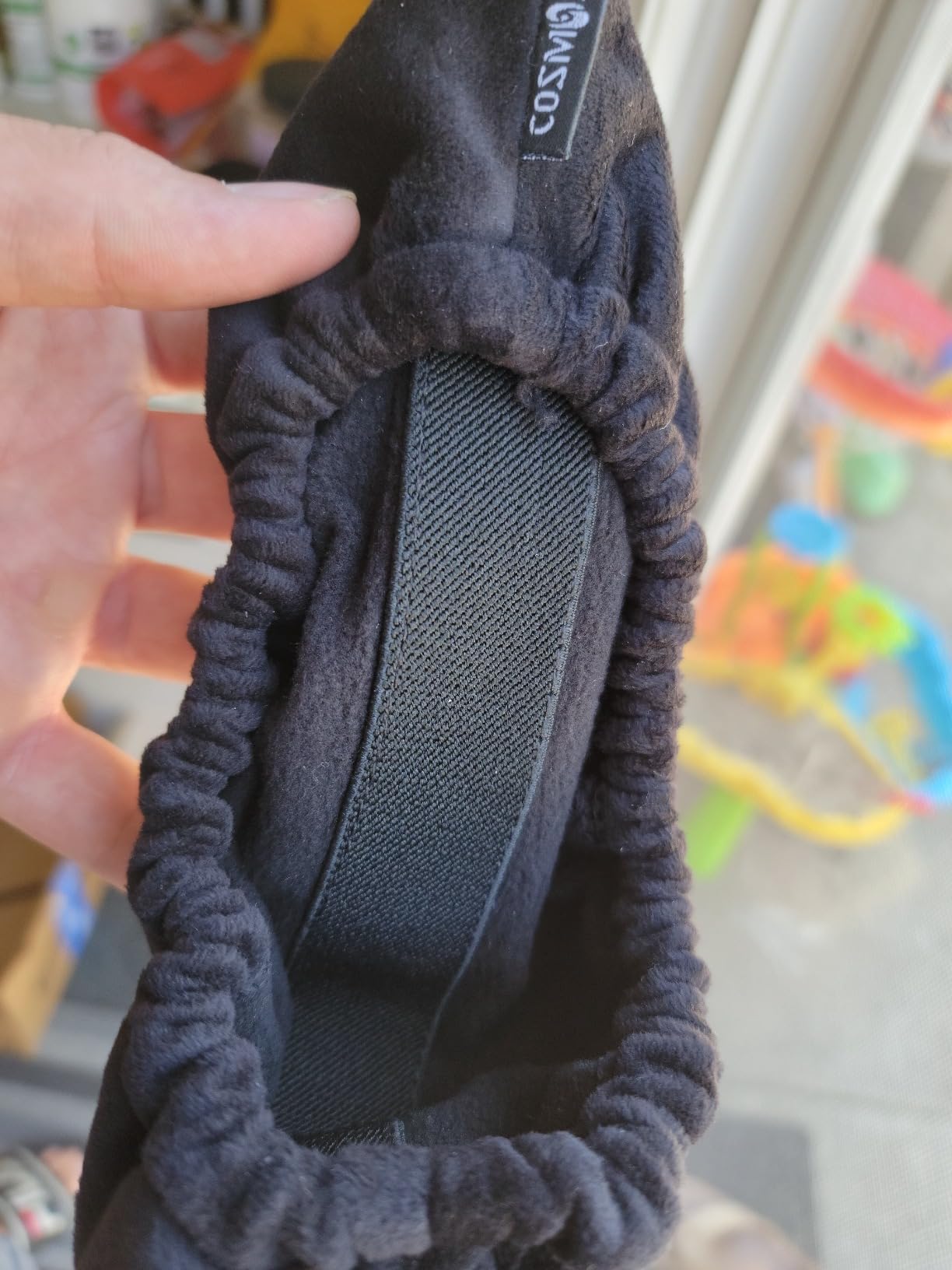 Cosmos 1 Pair Ice Skate Blade Covers Skate Blade Protector Guards for Ice Skates, Hockey Skates, Figure Skates - Ice Skating Soakers Cover with Cut-Resistance Bottom customer photo 1