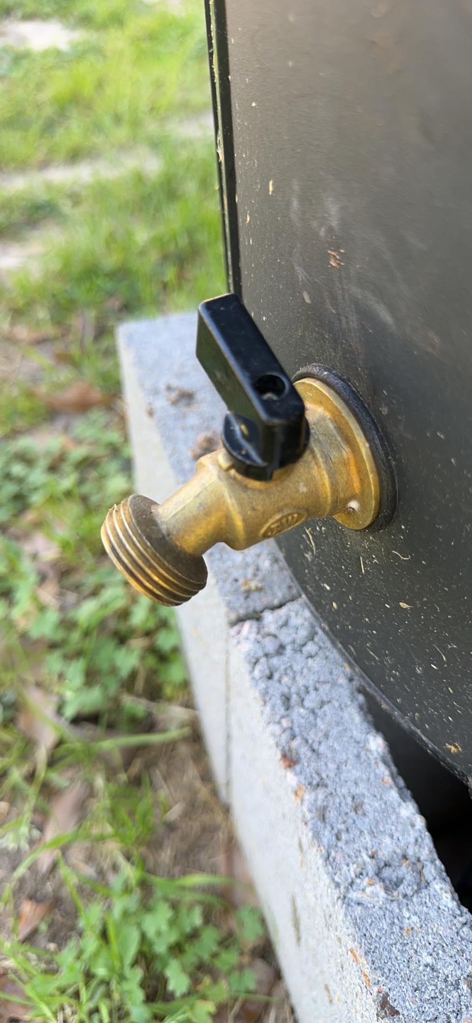 rain barrel spigot kit, 3/4