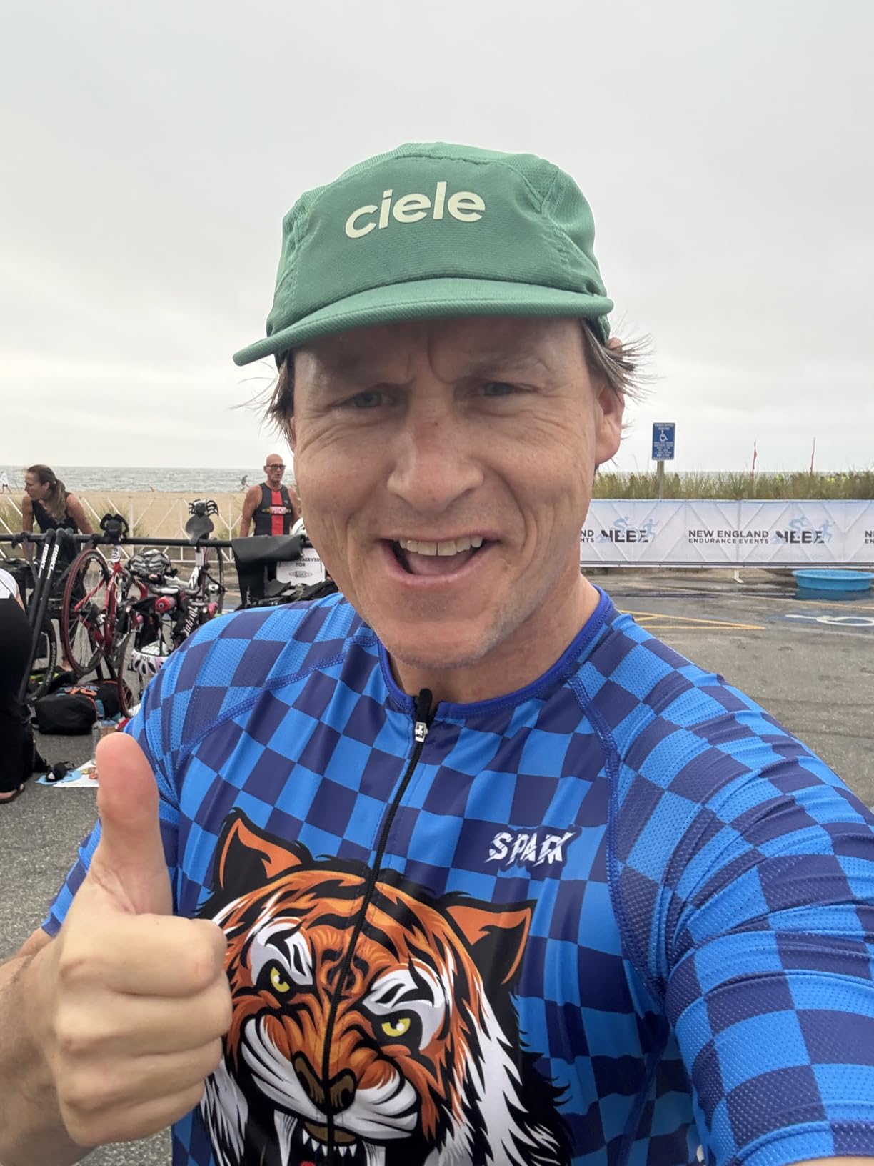 Sparx Mens Elite Aerosuit Triathlon Suit Mens Short Sleeve Tri Suit Skinsuit customer photo 1