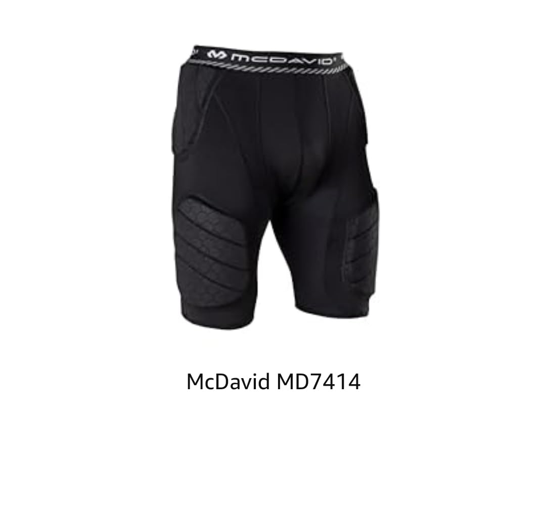McDavid Football Girdle for Men - Durable & Breathable 5-Pad Girdle with Hard-Shell Thigh Guards for Padded Support, Ideal for Football & Lacrosse (Adult) customer photo 1