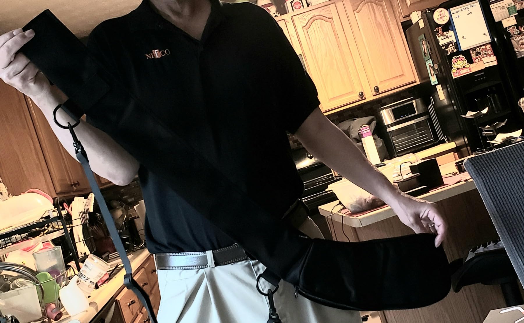 Cosmos Ice Hockey Stick Bag - Hockey Stick Carry Bag Travel Backpack with Adjustable Shoulder Strap for Men Adult Training & Tournament Accessories Equipment customer photo 1