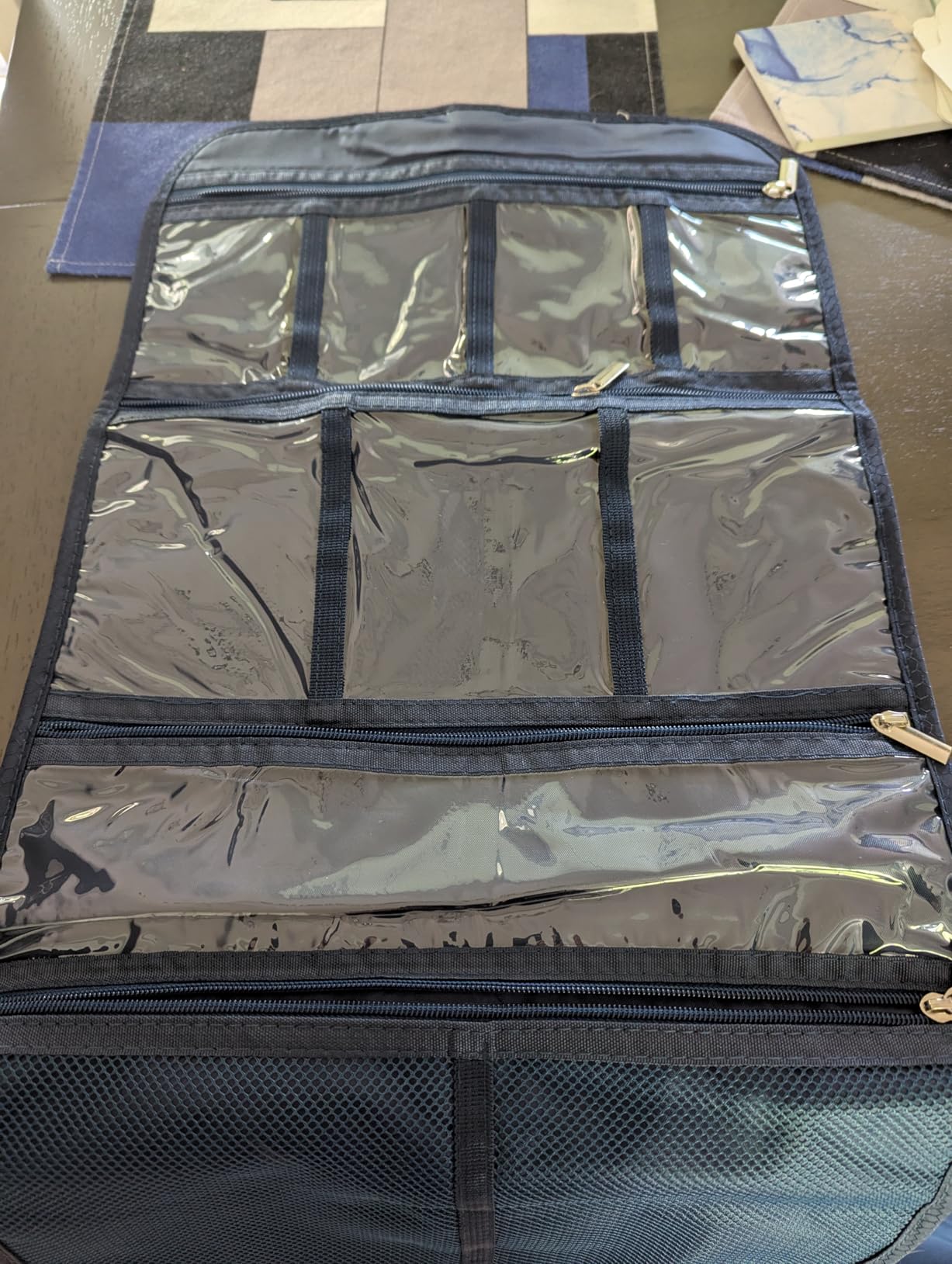 Premium Waterproof Hanging Garment Bag - 52 inch Clothes Bag with Gusset, 4 Pockets, Accessory Pouch & Side Zip for Dance Costumes, Skating, Theatre, Beauty Pageants, Cheer & More. customer photo 1