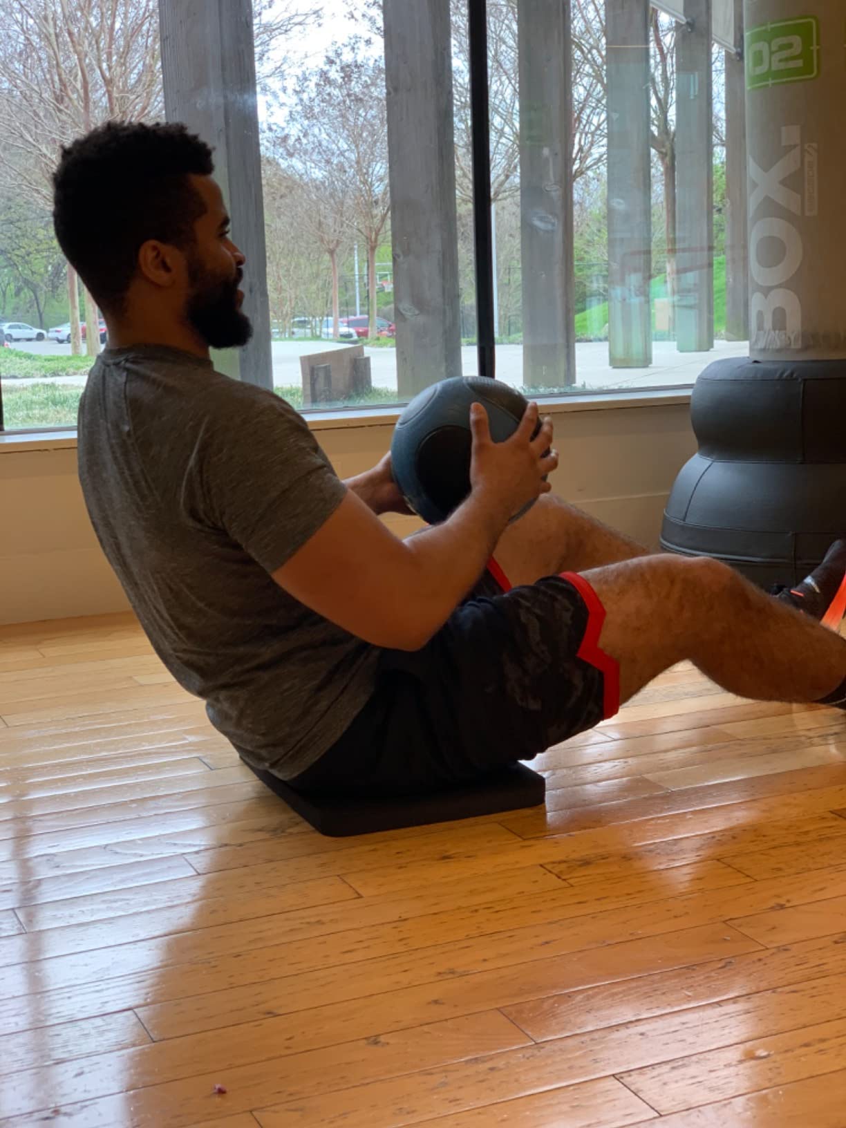 Nordstick Nordic Curl Knee Pad Premium Soft Feel and Extra Thick 1.2 (30.5mm) customer photo 2