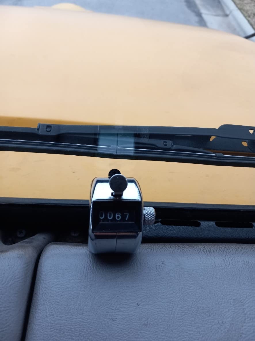 Amble Tally Clicker Counter, Metal Case Mechanical Clicker Digital Handheld Tally Counter with Nylon Lanyard customer photo 2