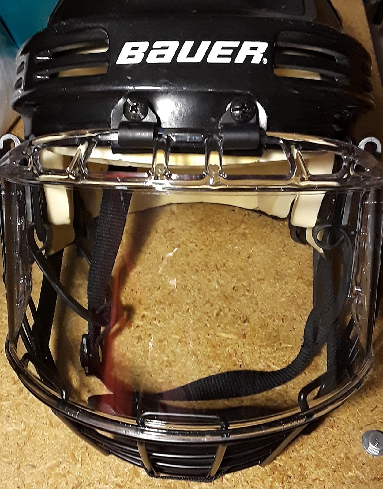 GY PC300 Hockey Helmet Cage & Face Shield Protector Combo customer photo 2