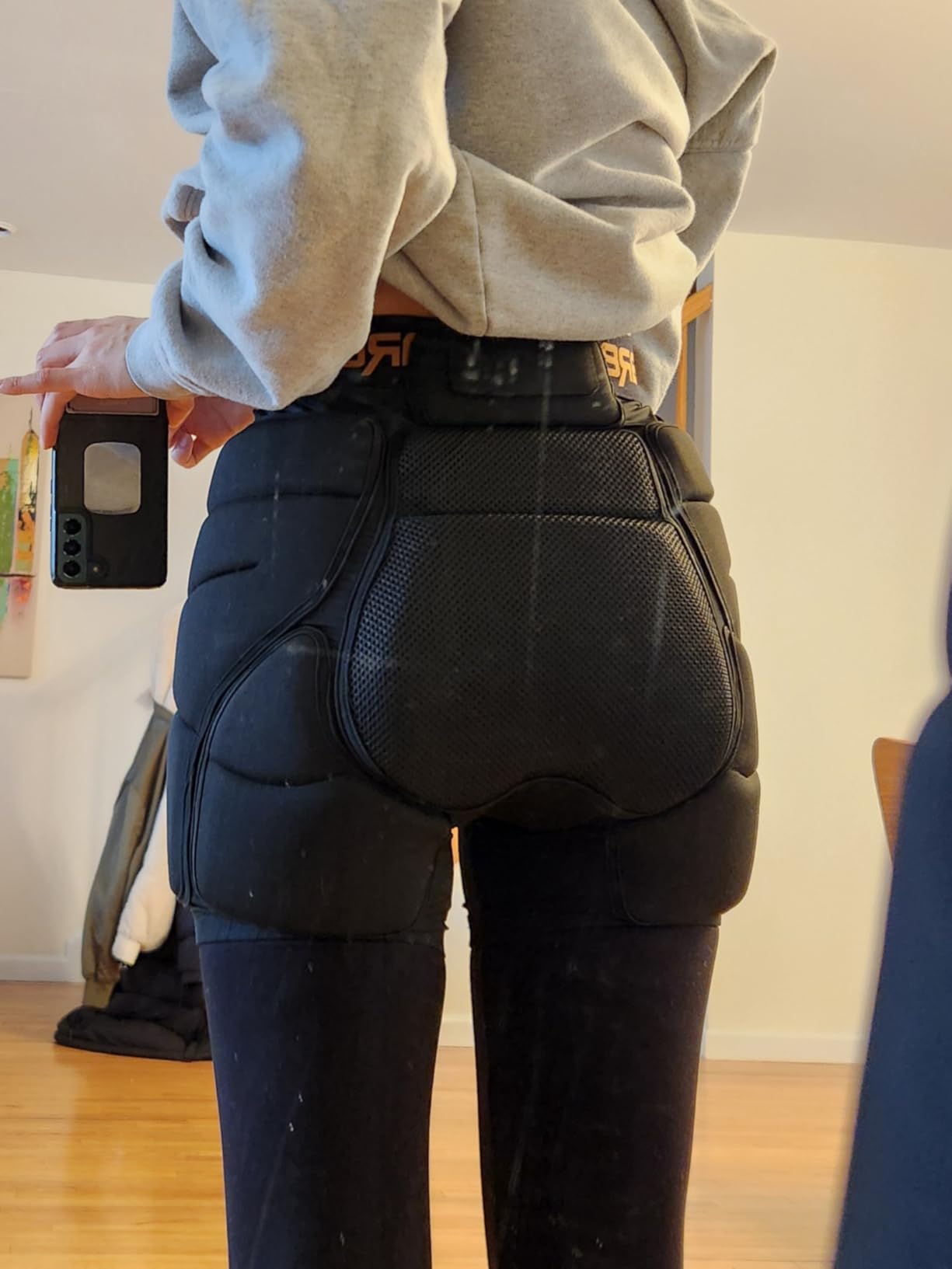 Soared 3D Protection Hip Butt XPE Padded Shorts for ski, ice Skating, Snowboarding, Skateboard for Men Women customer photo 1