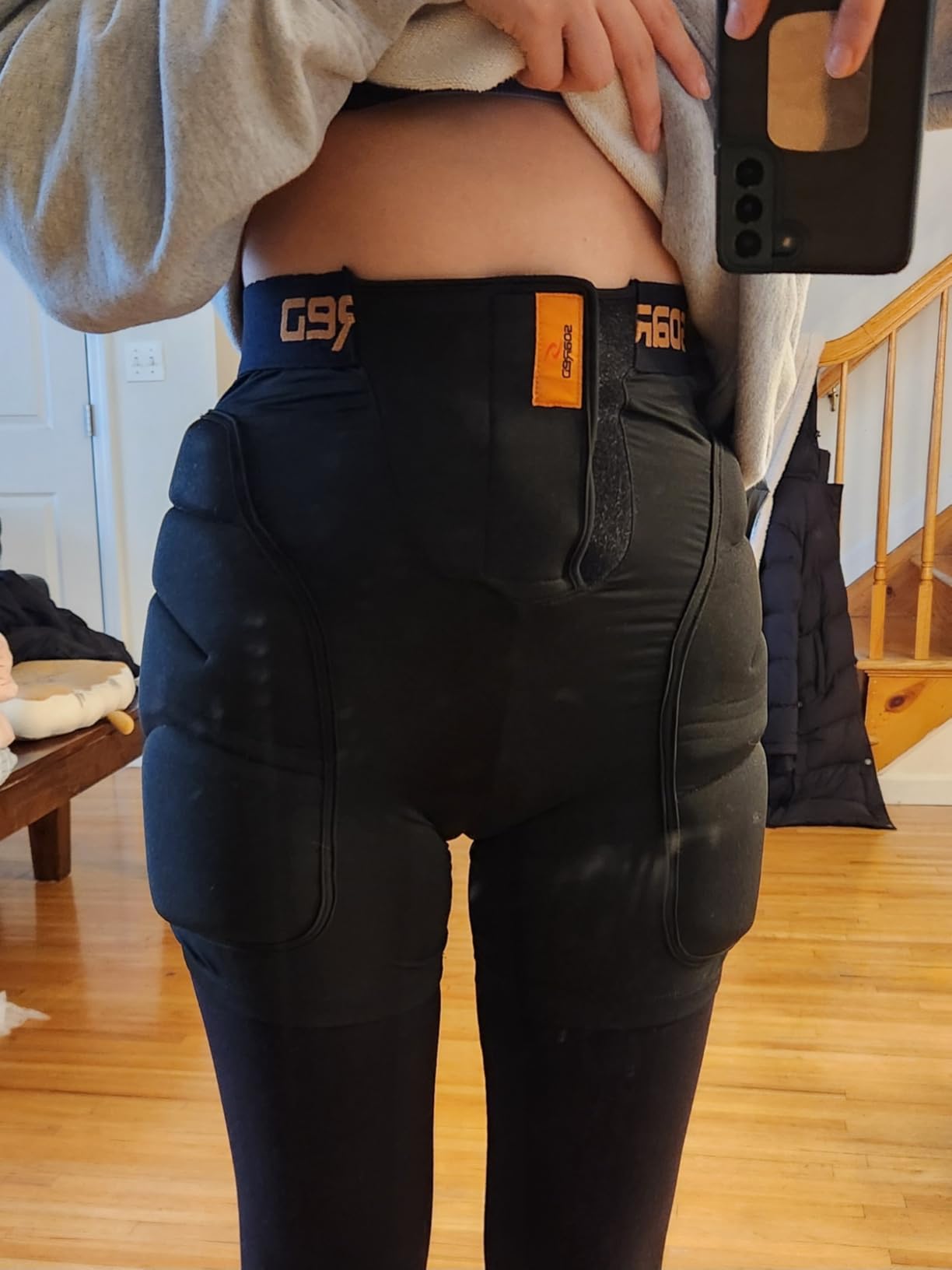 Soared 3D Protection Hip Butt XPE Padded Shorts for ski, ice Skating, Snowboarding, Skateboard for Men Women customer photo 2