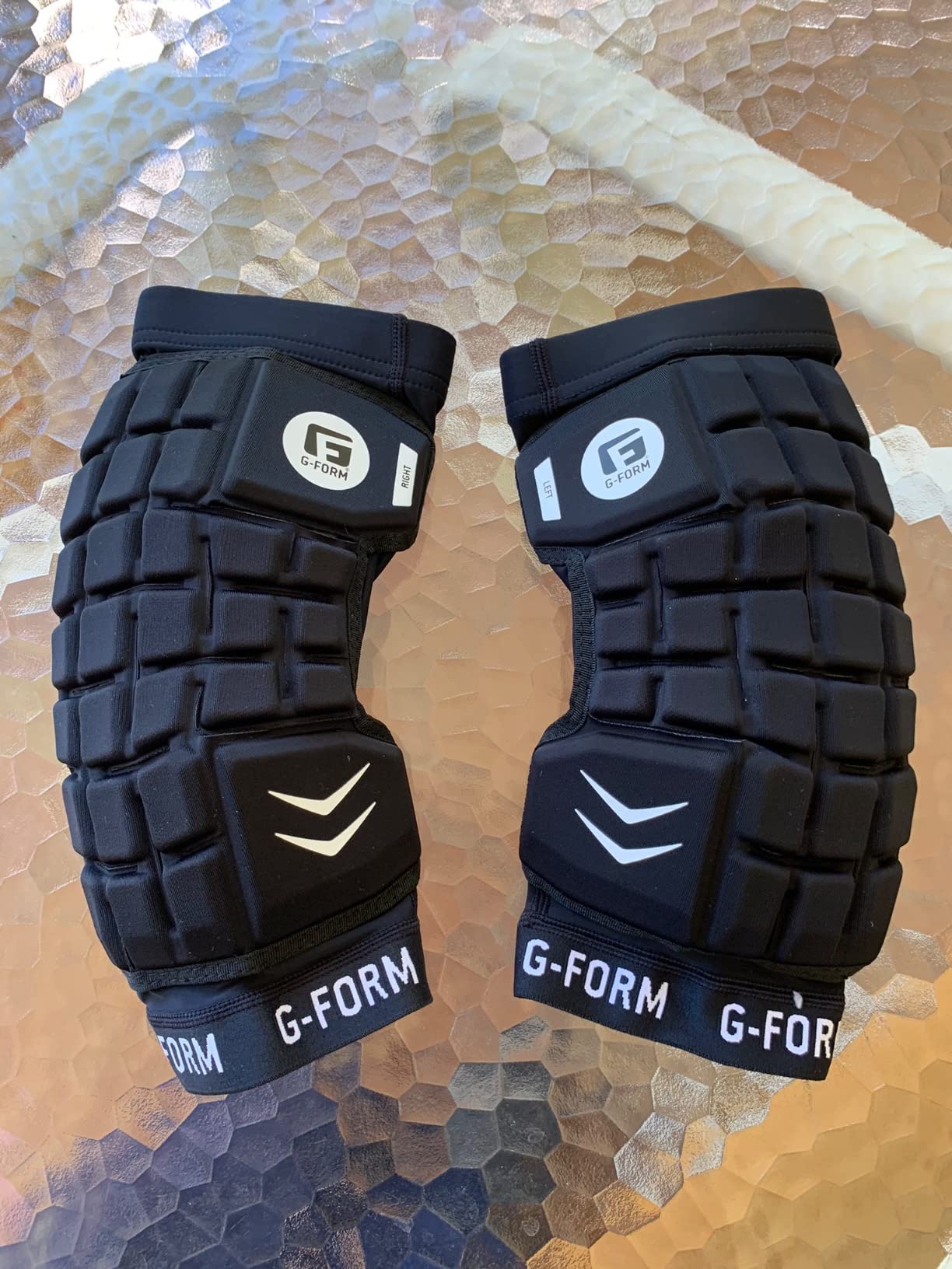 G-Form Unhinged Lacrosse Arm Pads - Breathable & Flexible Padded Arm Guards for Men - Machine Washable Lacrosse Elbow Pads customer photo 1