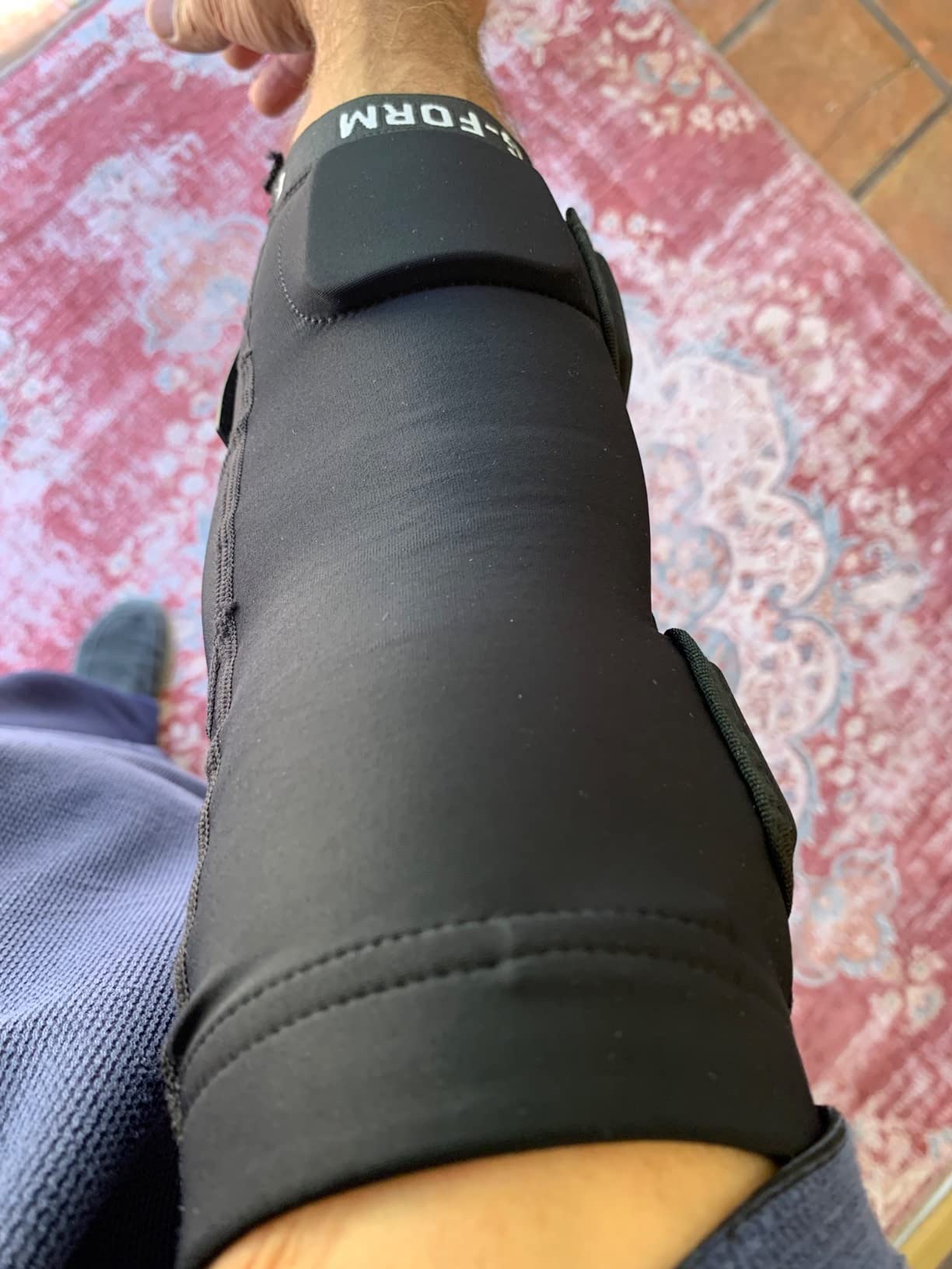 G-Form Unhinged Lacrosse Arm Pads - Breathable & Flexible Padded Arm Guards for Men - Machine Washable Lacrosse Elbow Pads customer photo 2