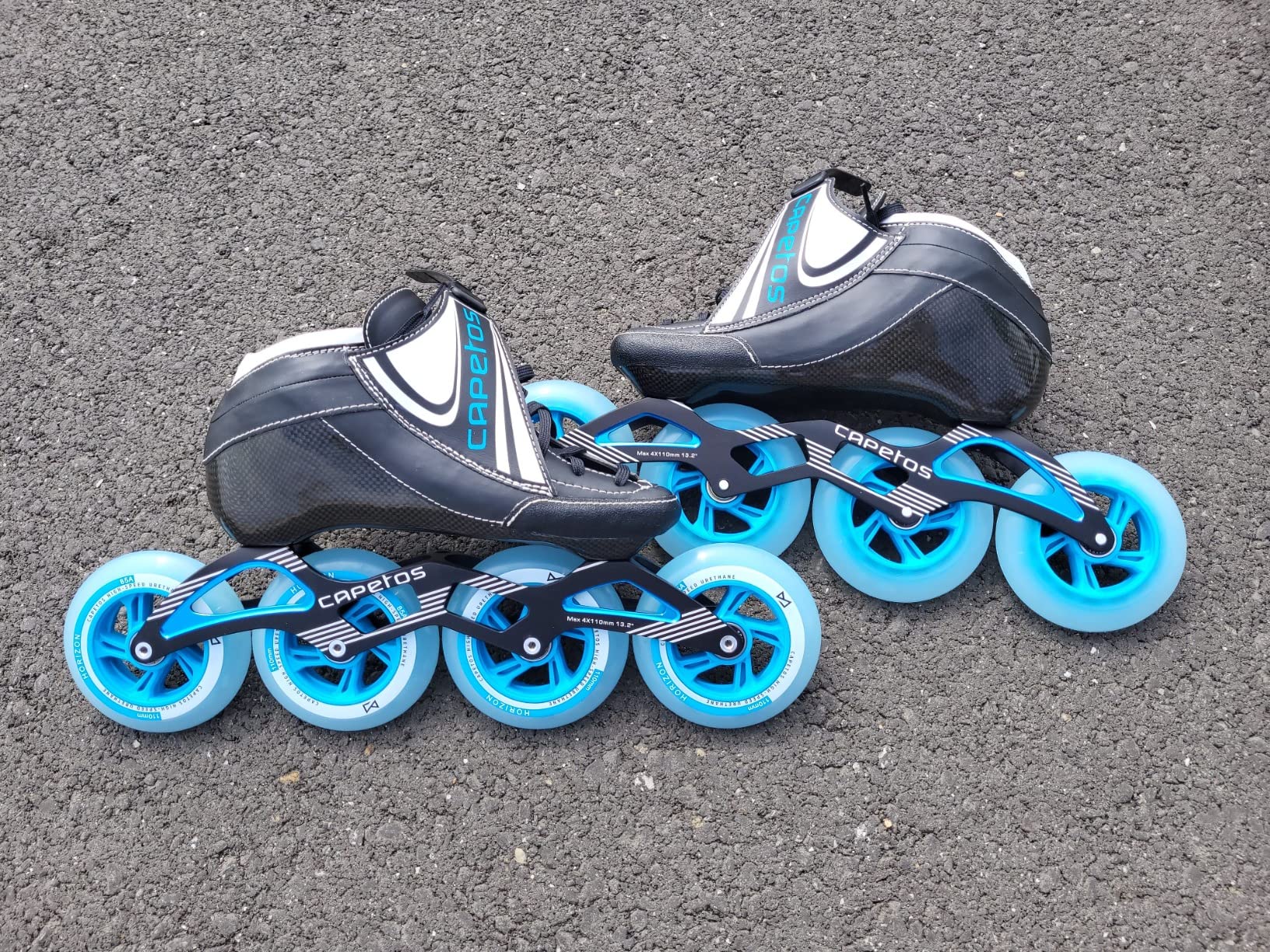 Carbon Composite Inline Speed Racing Skate customer photo 2