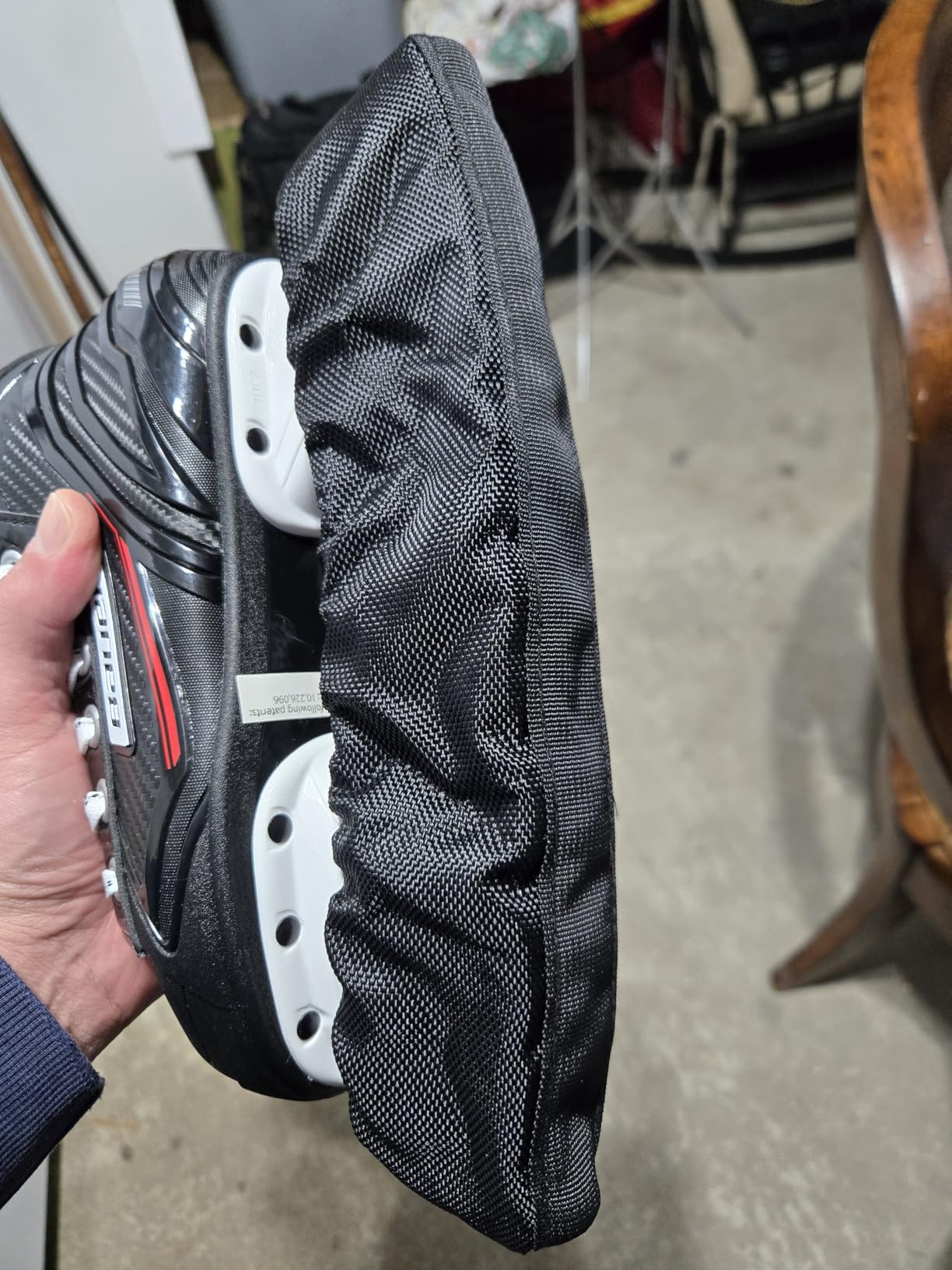 Ice Skate Guards, Skate Guards for Hockey Skates, Figure Skates, Ice Skates, Ice Skate Blade Covers, Skate Soakers for Toddler Kids Youth Adult customer photo 2