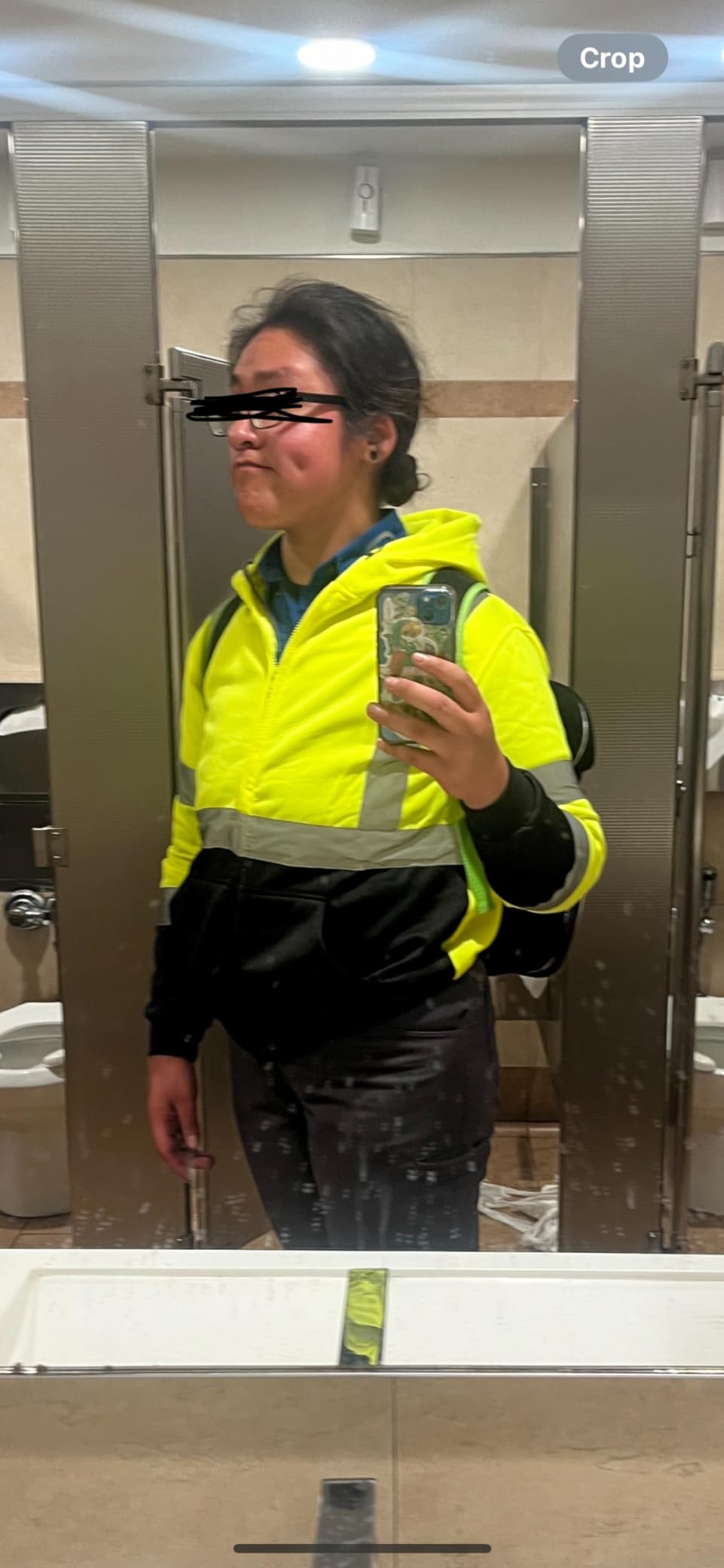 sesafety Class 3 High Visibility Sweatshirt for Men, Hooded Pullover, Hi-Vis Safety Hoodie Pullover Sweatshirt, Reflective Safety with Black Bottom customer photo 2