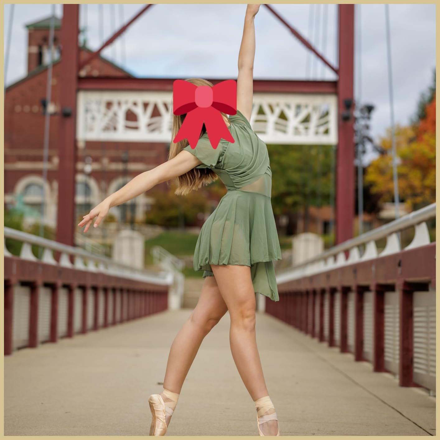 Dance Dress Flutter Sleeve Skirted Leotard Lyrical Costume customer photo 2