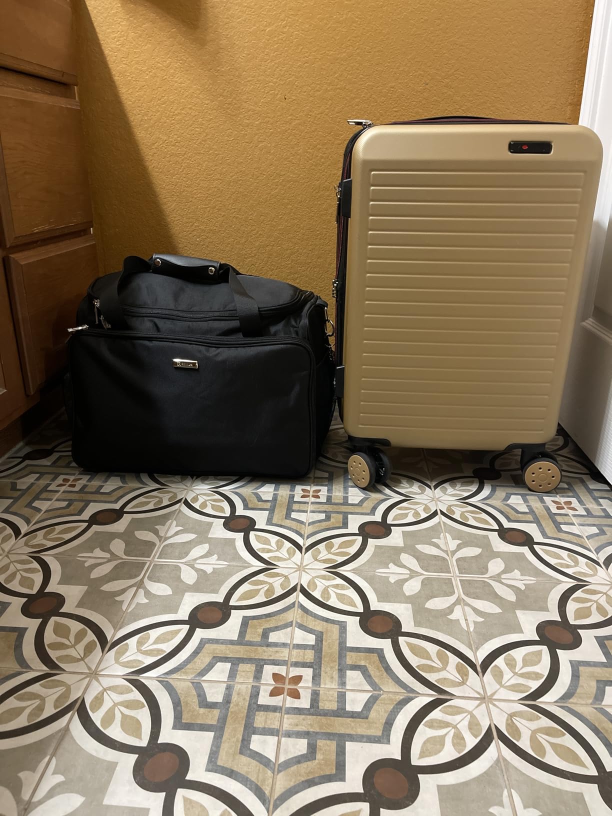 Professional Hairdressing Bag, Hairstylist Travel Bag, Cosmetics Beauty Hairdresser Bag with Shoulder Strap, Hair Makeup Salon Organizer Bag for Barber Insulation Material customer photo 1