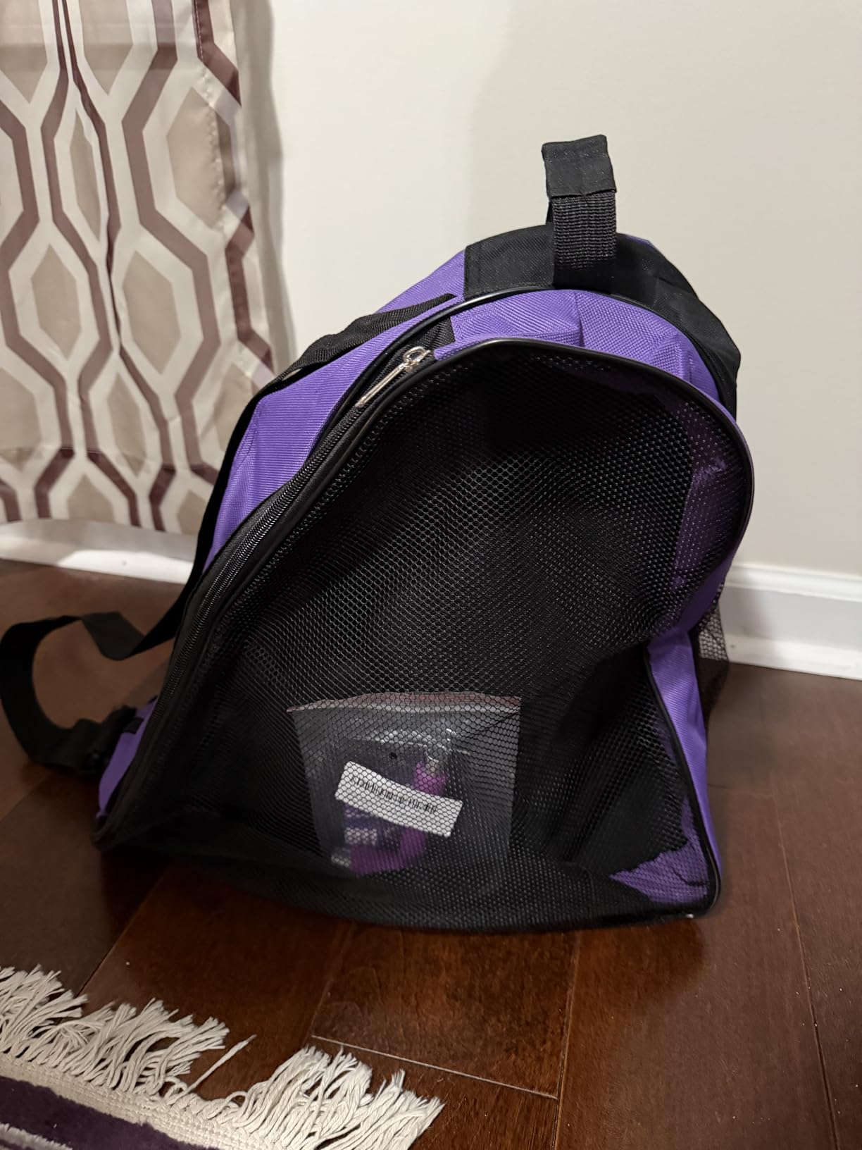 Gooyule Roller Skate Bag - Adjustable Shoulder Strap Ice Skate Bag for Girls, Boys & Adults - Large Capacity Fits Quad, Inline & Most Roller Skating Accessories customer photo 1