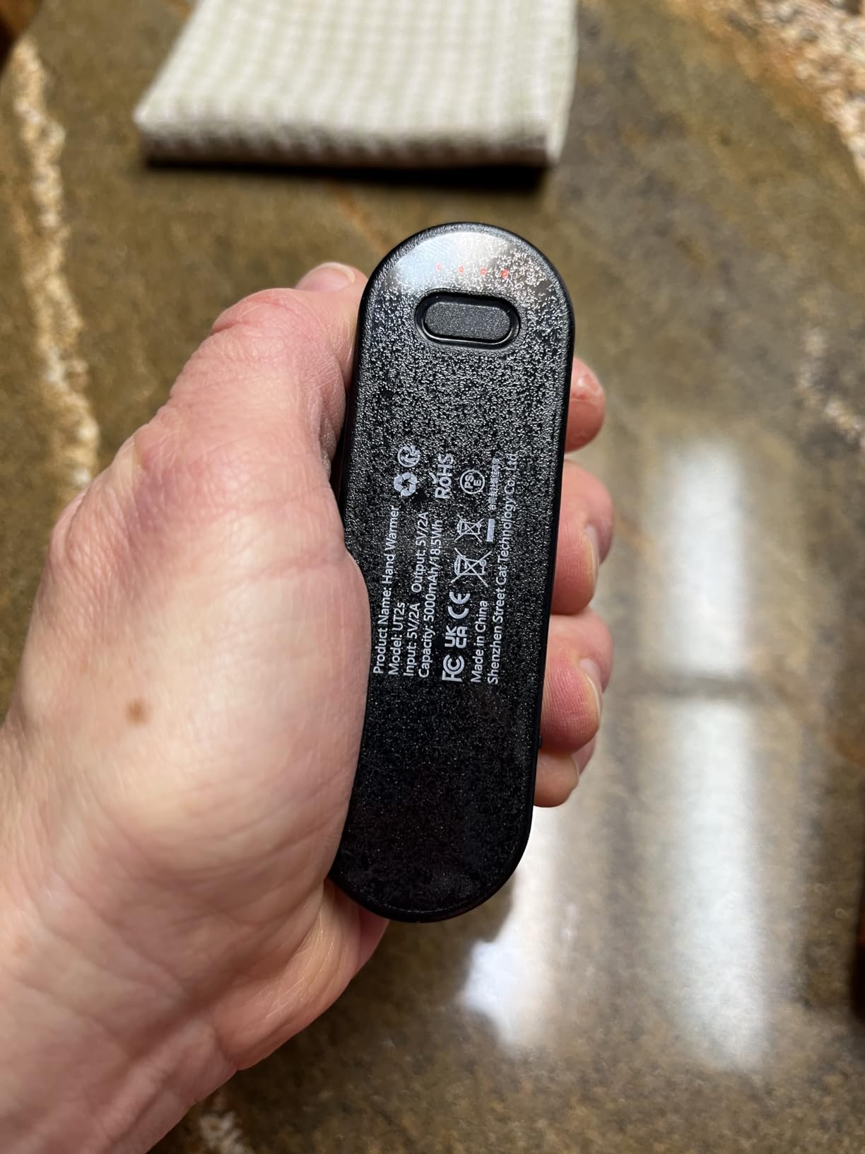 OCOOPA Hand Warmers Rechargeable 2 Pack, Magnetic Electric Handwarmer, 16 Hrs Warmth 4 Levels Heat Up to 137℉, USB-C Portable Charger 5000mAh, Raynauds, Golf, Tech Gifts for Men, Union UT2s(MagTwins) customer photo 2