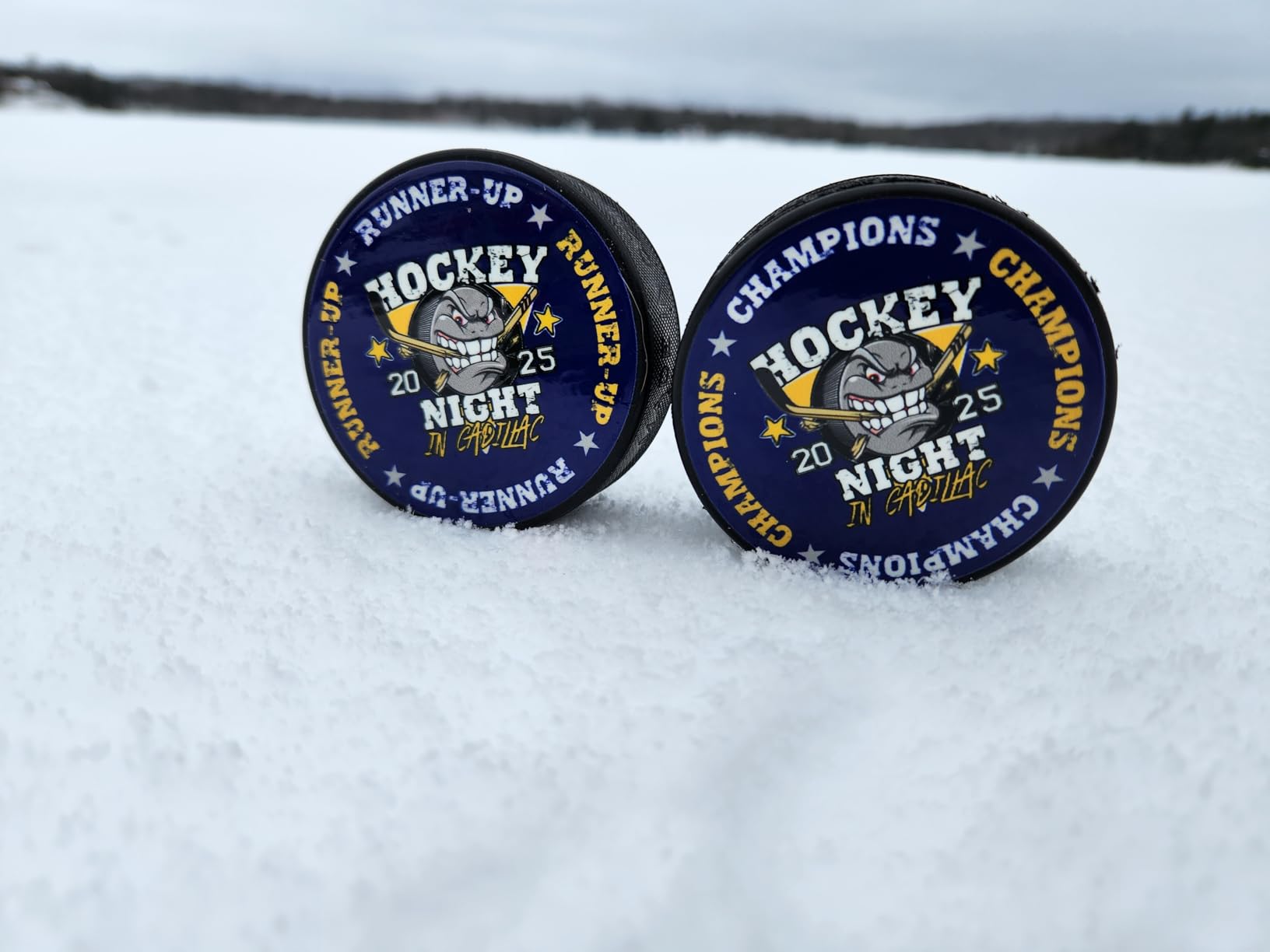 TronX Ice Hockey Pucks Bulk - Case of 100 Hockey Pucks - Official Regulation 6 oz. Standard Size customer photo 2