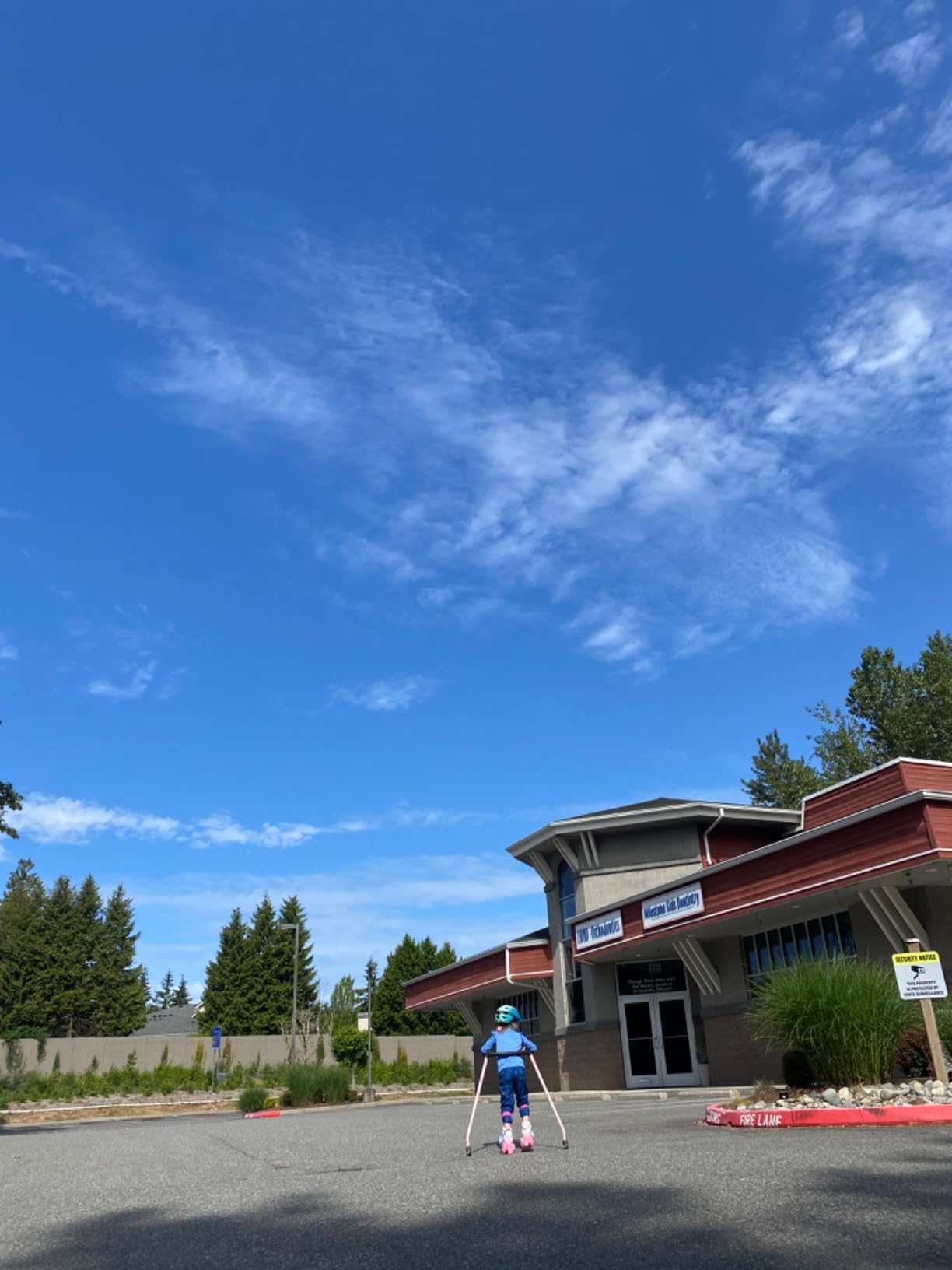 Ultraverse Roller Skate Trainer, Skating Learning Aid & Support with Adjustable Height for Teens and Kids, Boys or Girls, Learn Balance on Inline Skates for Beginners - Matte Pink customer photo 1