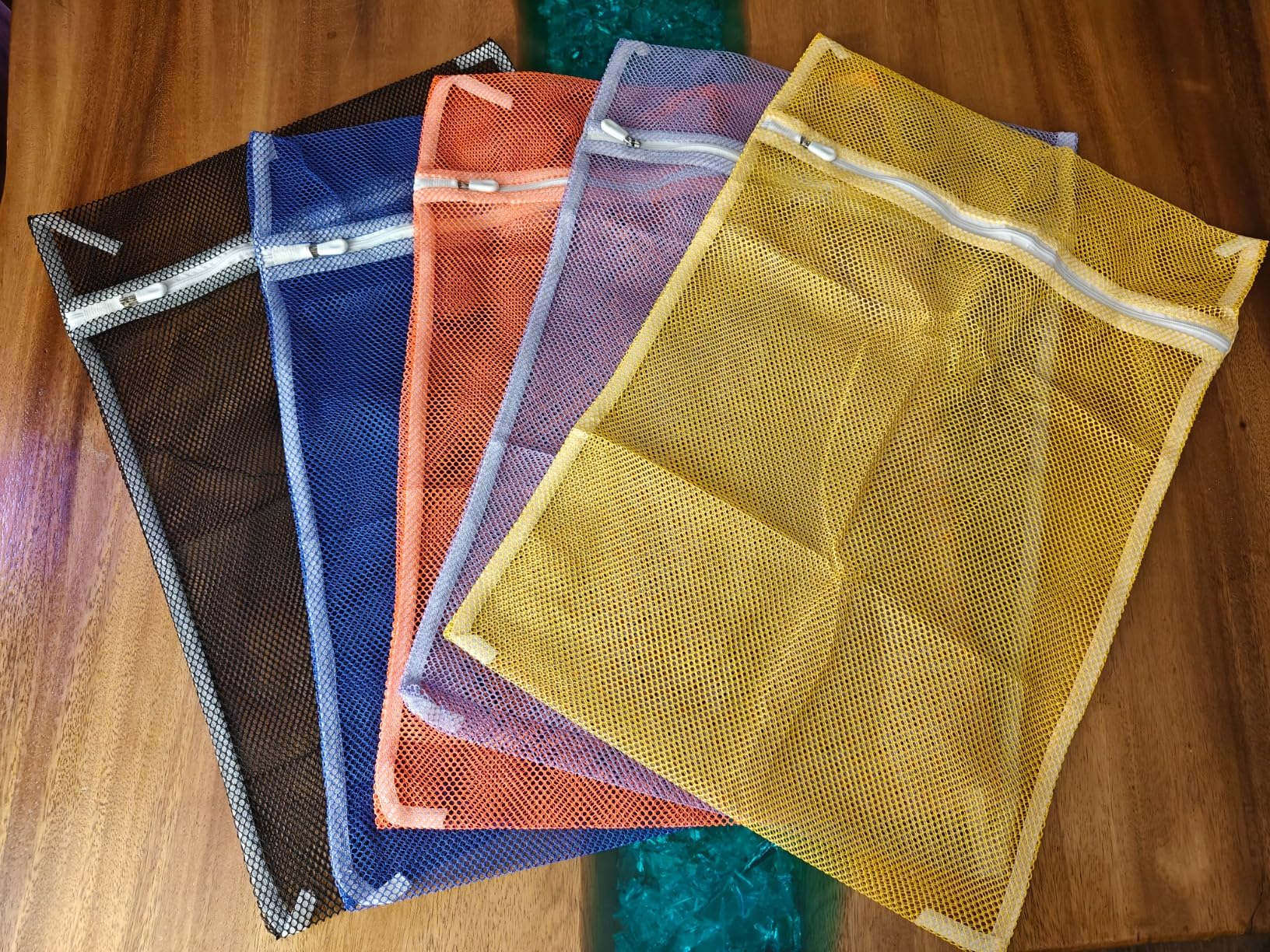 3Pcs Mesh Laundry Bags Washing Machine Mesh Wash Bags Jumbo for Delicates Clothes,Bed Linen,Toys with Drawstring Closure Sturdy(3 XXLarge 28 x 26 Inches) customer photo 2
