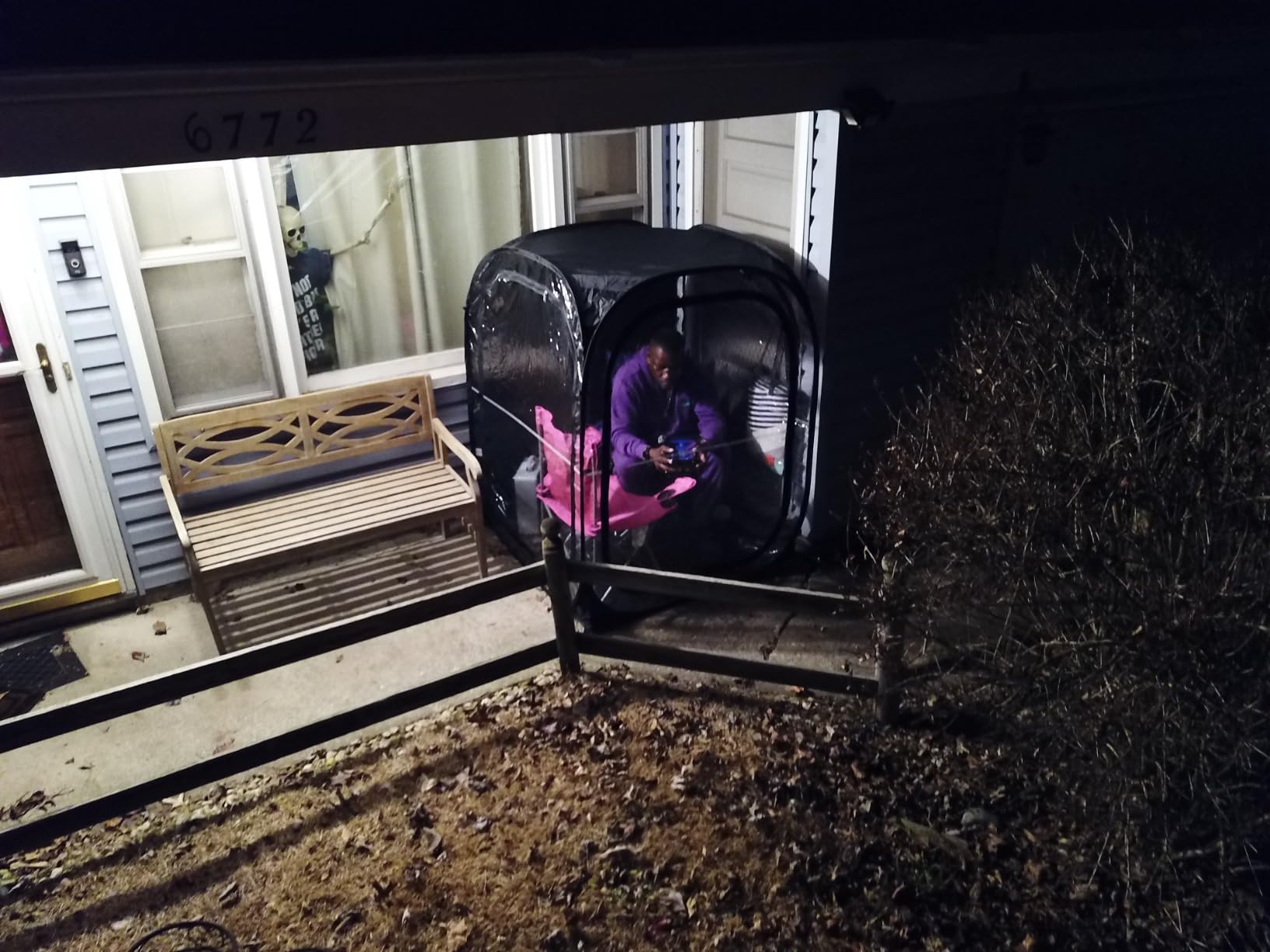 WeatherPod The Original Shark Tank MyPod 1-2 Person Pop-Up Pod - Stay Warm, Dry, and Out of The Sun - for Sports, Rain, or Wind customer photo 2