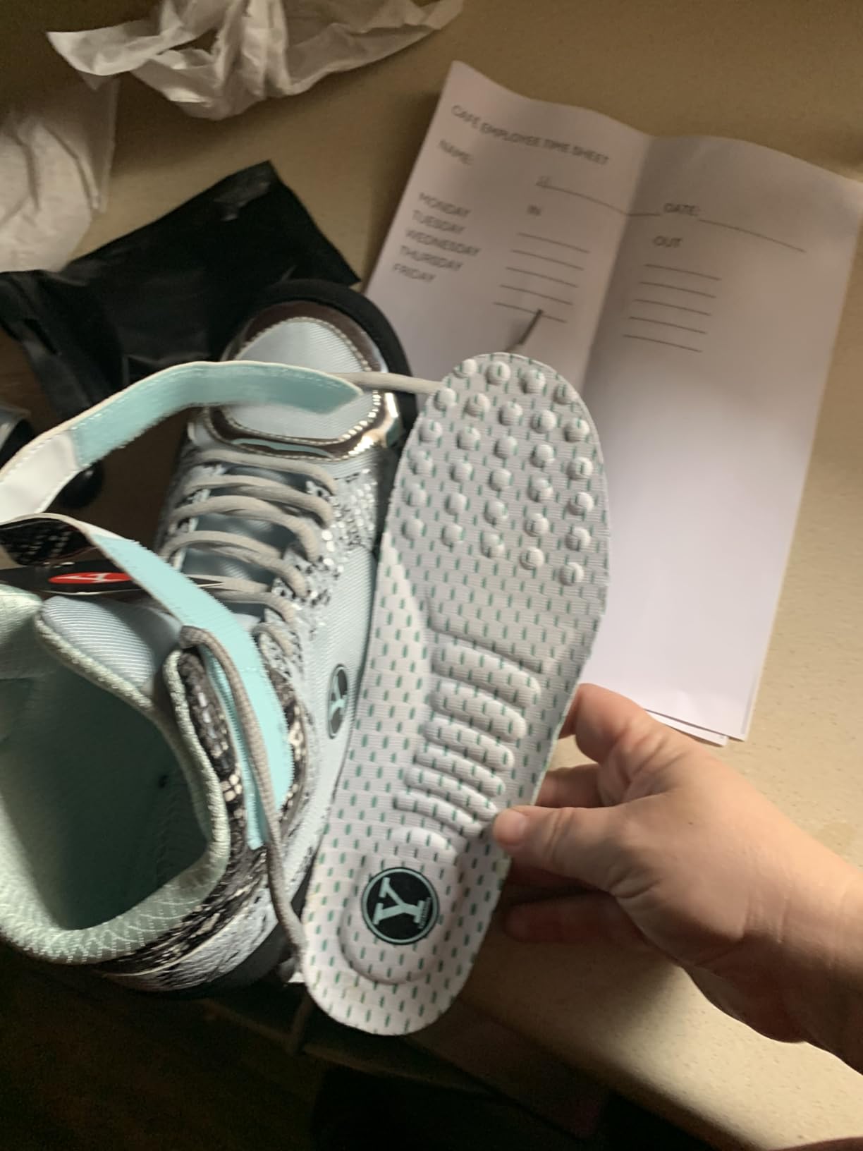 Beast Wrestling Shoes Women Sizes, Lightweight and Breathable Boxing Shoes for Women, Microfiber Suede Leopard Printed Weightlifting Shoes with Hook and Loop Strap customer photo 1