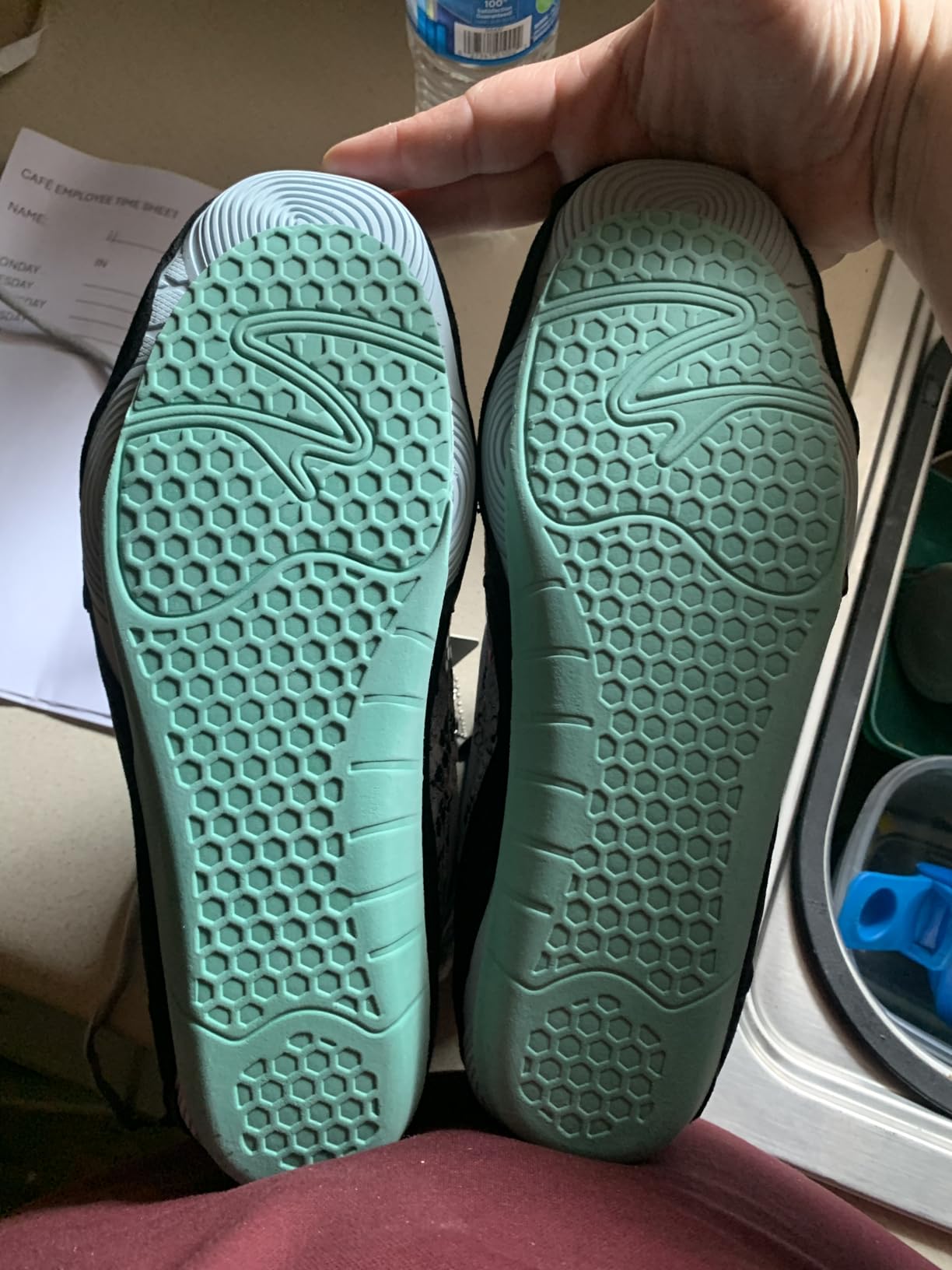 Beast Wrestling Shoes Women Sizes, Lightweight and Breathable Boxing Shoes for Women, Microfiber Suede Leopard Printed Weightlifting Shoes with Hook and Loop Strap customer photo 2