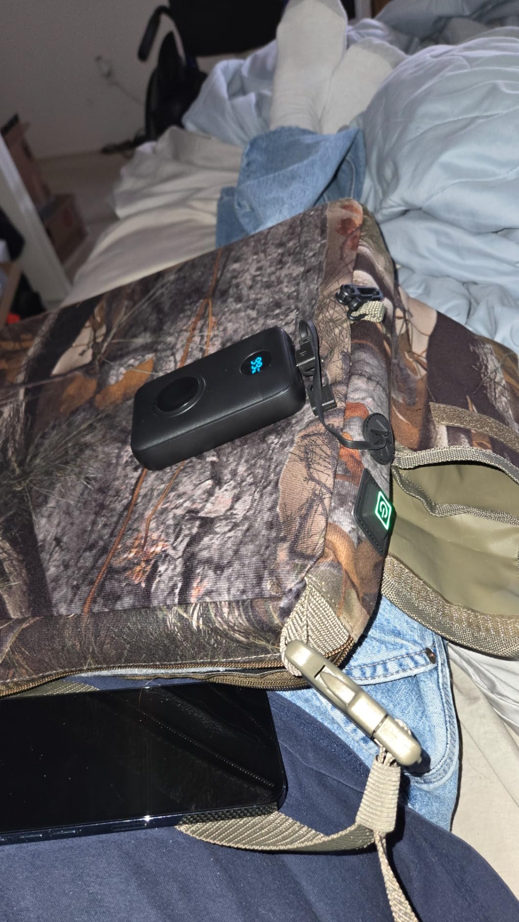 MDSTOP Heated Hunting Seat Cushion, Waterproof Seat Pads for Tree Stand & Ladder Stand, for Hunting, Ice Fishing,Hiking, Camping(Battery not Included) customer photo 2