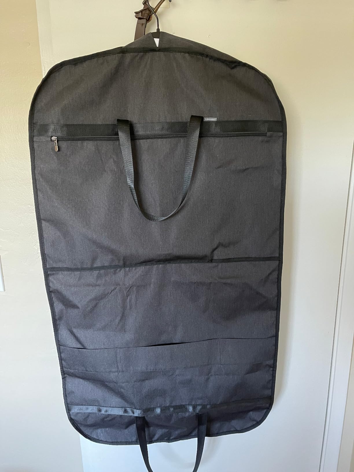 Heavy Duty Waterproof Garment Bag for Travel, Tear Resistance Suit Bag for Women Travel for Suits, Tuxedos, Coats, Uniform. Pink, 42 inch customer photo 1