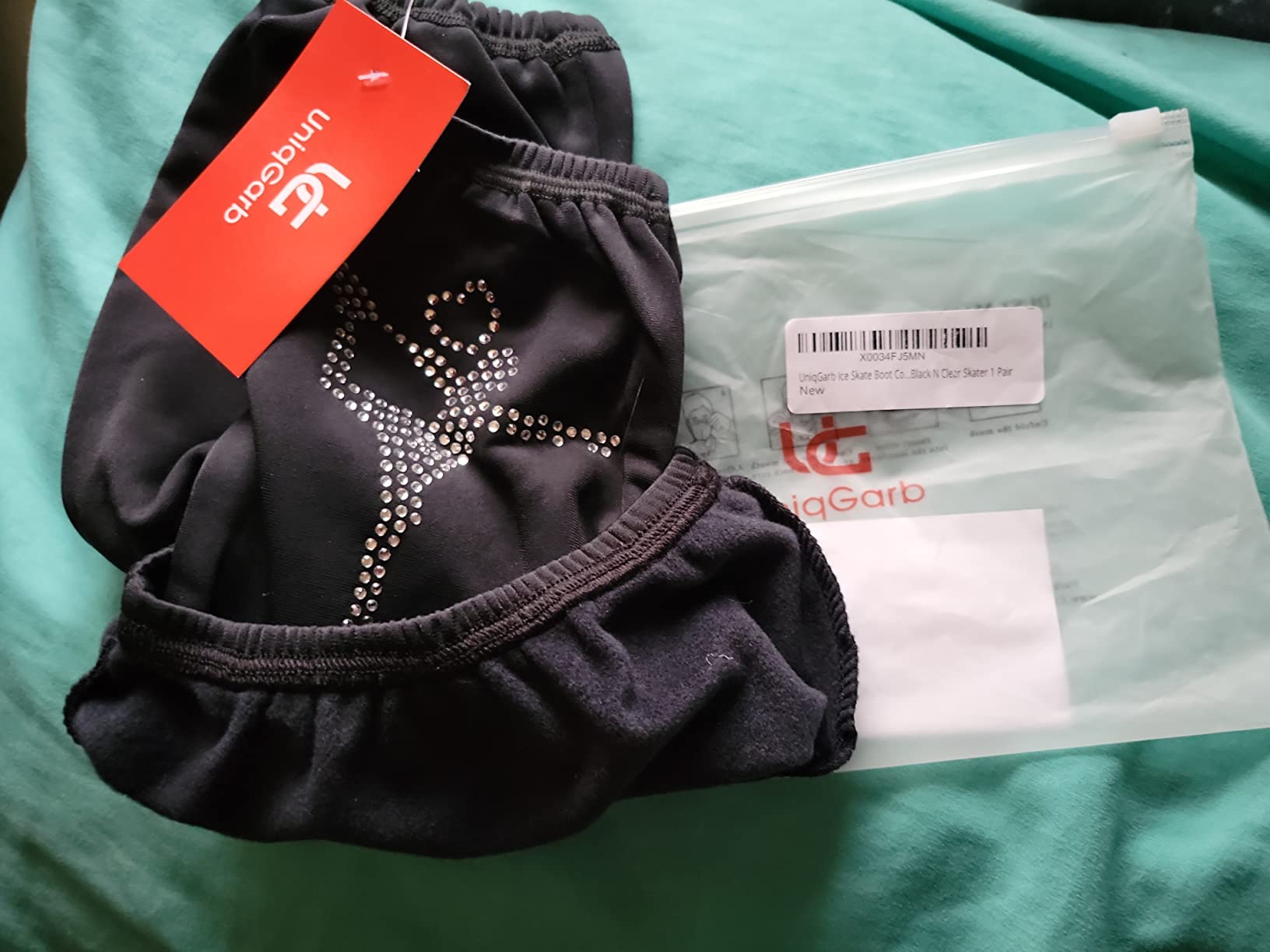 Polartec Thermal Ice Skate Foot Warmer Boot Cover Skate Cover ice Skate Covers for Blades Roller Skate Covers USA UGBC1 customer photo 1