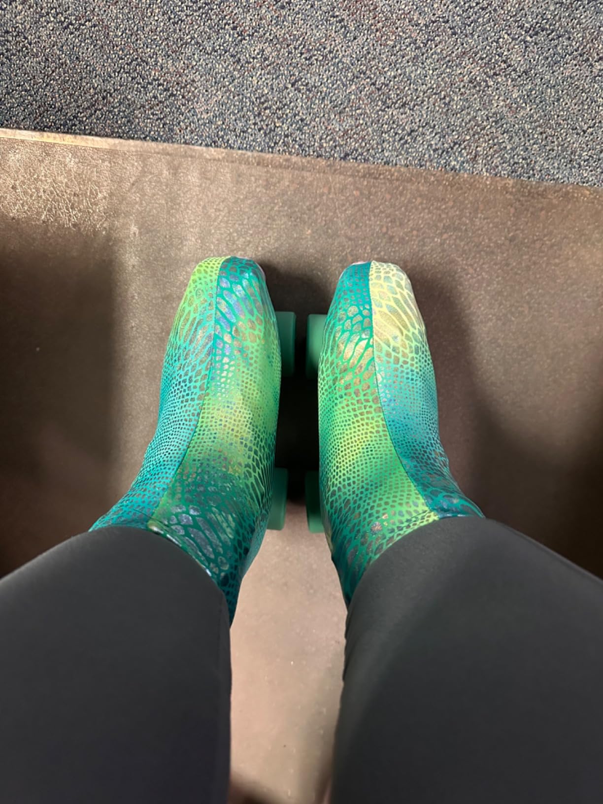 Kami-So Metallic Ice Skating Boot Covers | Premium Protection for Hockey & Figure Skates | Available in Colors & Sizes customer photo 2