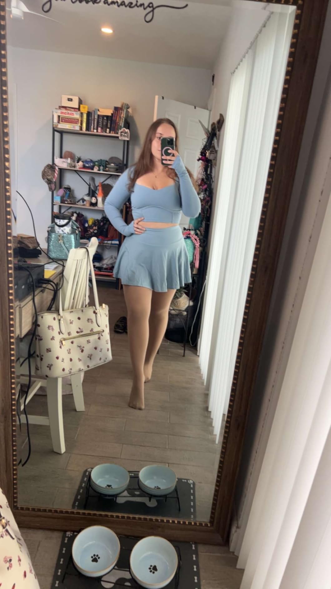 Figure Skate Tights - 2 Pair Footed for Competitions, Practice, Ice Skating or Dance customer photo 2