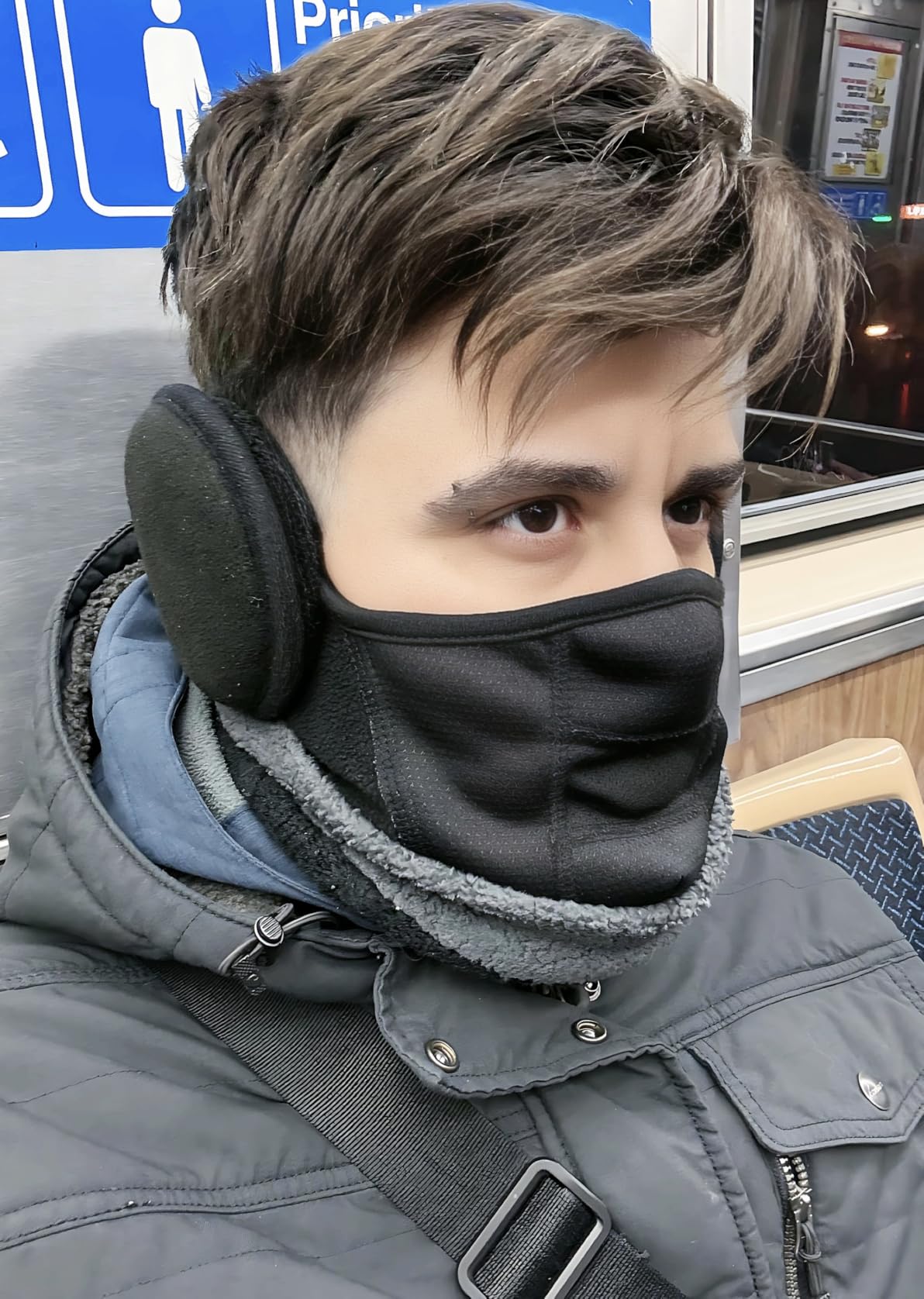 adidas Alphaskin Neck Warmer - Performance Workout Face & Neck Cover customer photo 1