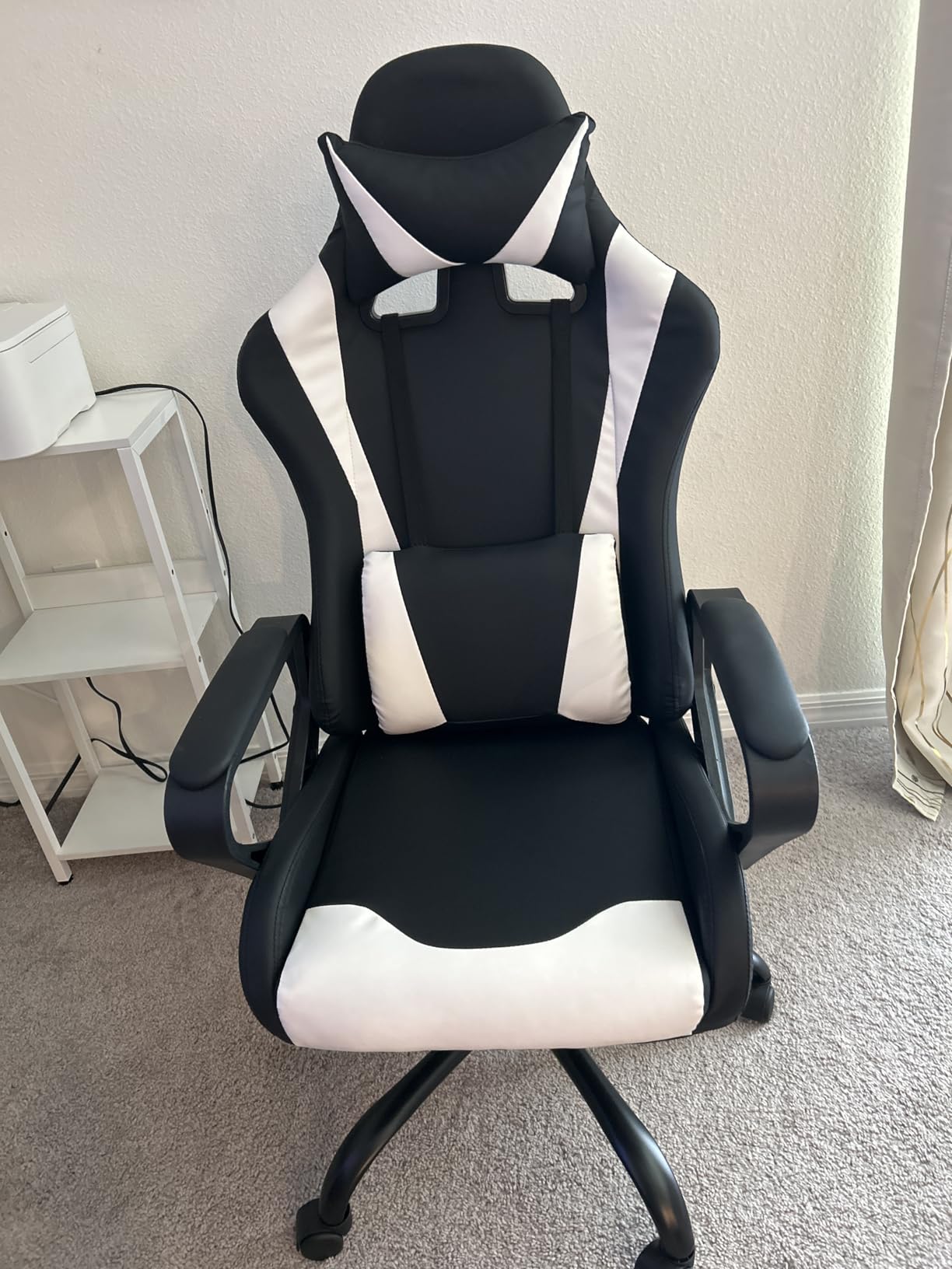 Gaming Chair High-Back Office Chair Ergonomic Video Game Chairs Height Adjustable Reclining Computer Chair with Lumbar Support Armrest Headrest Swivel Chair Game Chair for Adult Teen - Camo customer photo 2