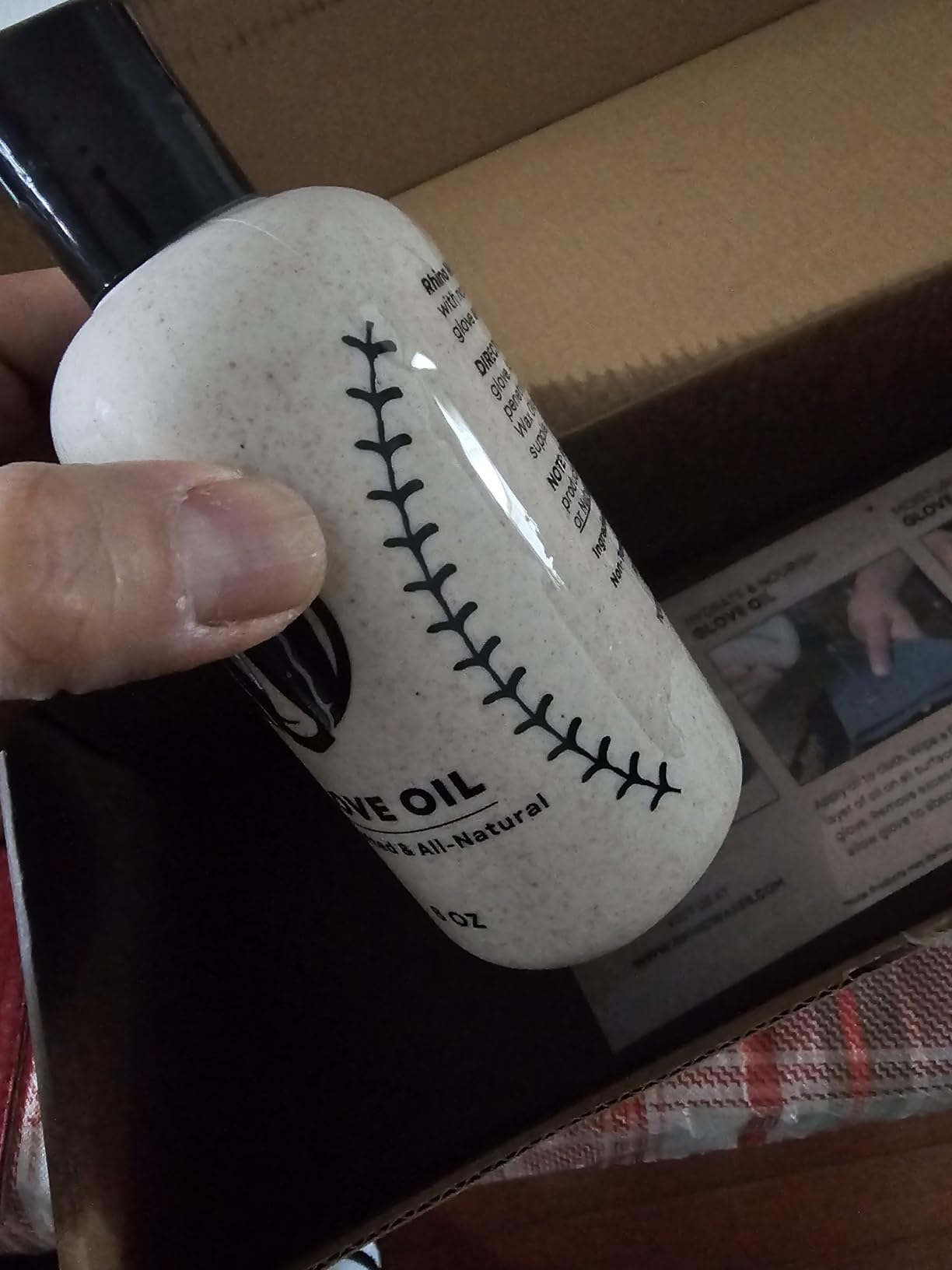 Baseball Glove Ultimate Break-in Kit - Includes Premium Oil for Ball Gloves, Mitt Conditioner, Hardwood Mallet, Wrap, Brush, and Microfiber Cloth customer photo 1