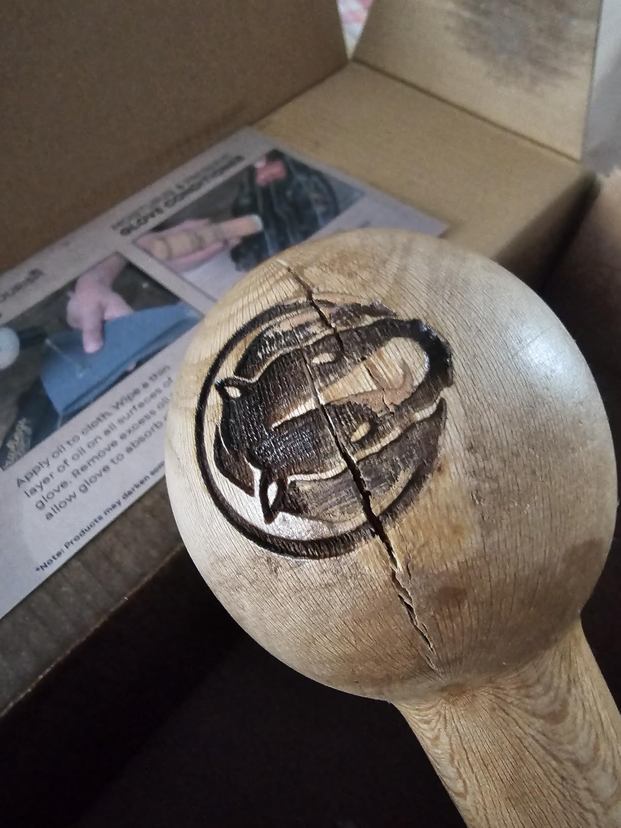 Baseball Glove Ultimate Break-in Kit - Includes Premium Oil for Ball Gloves, Mitt Conditioner, Hardwood Mallet, Wrap, Brush, and Microfiber Cloth customer photo 2